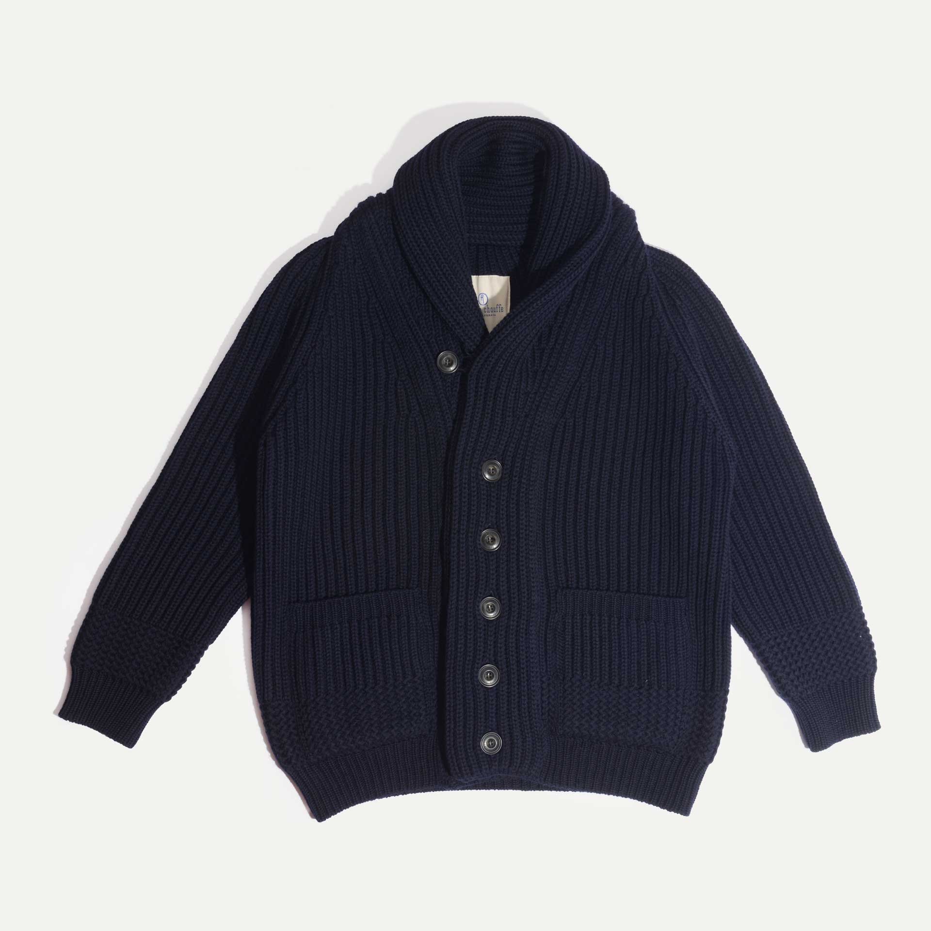 Cardigan Doëlan - Bleu Marine (image n°1)