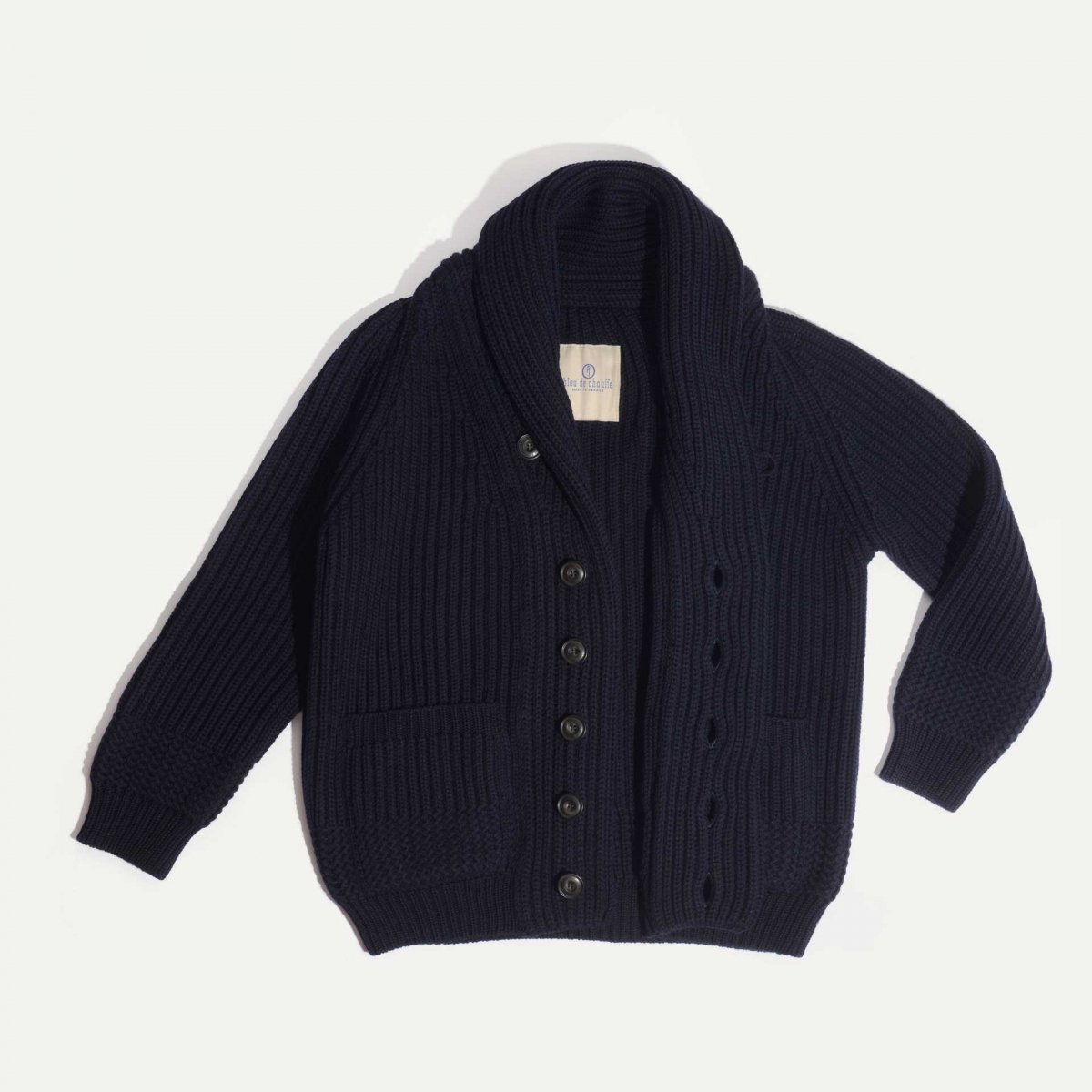 Cardigan Doëlan - Bleu Marine (image n°4)