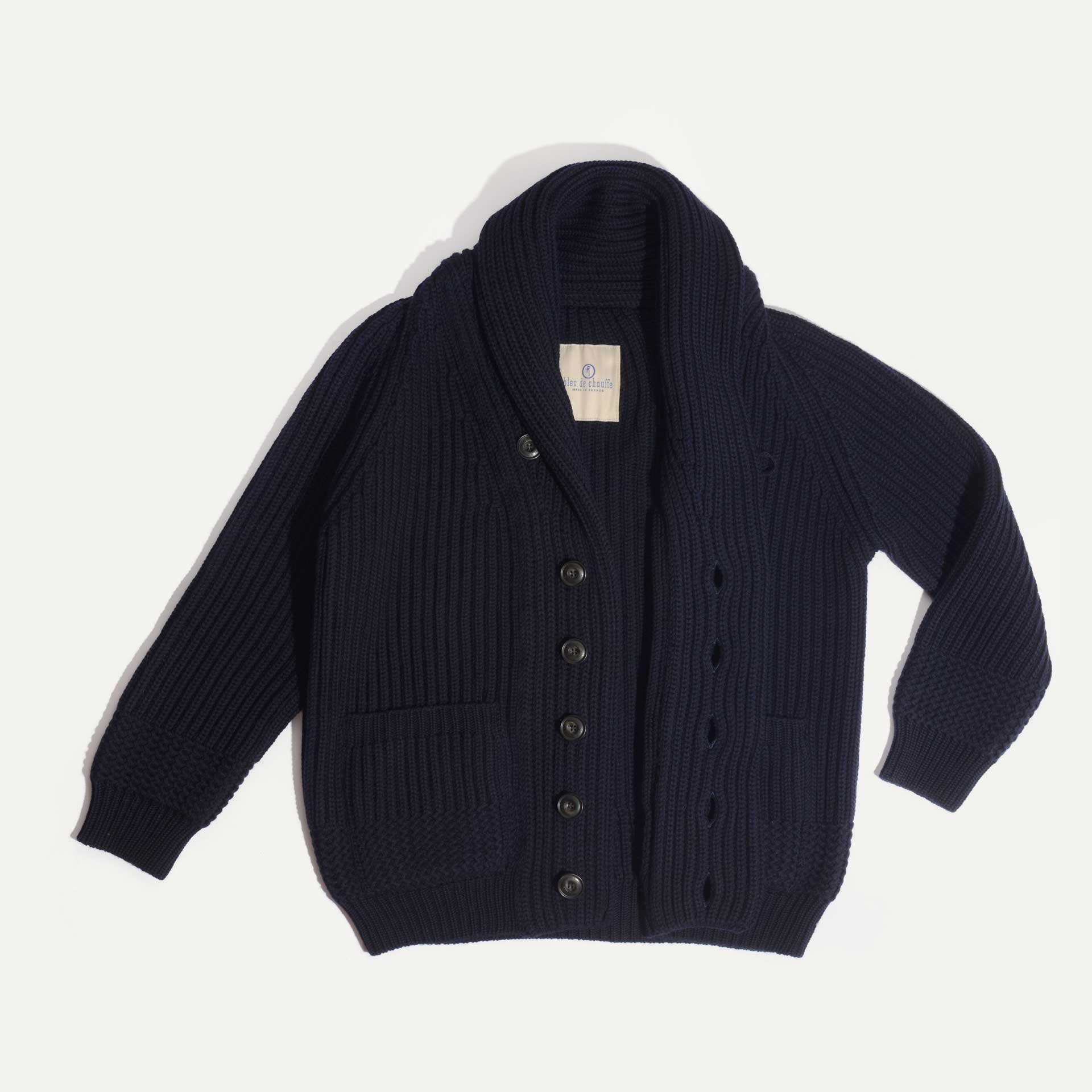 Cardigan Doëlan - Bleu Marine (image n°4)