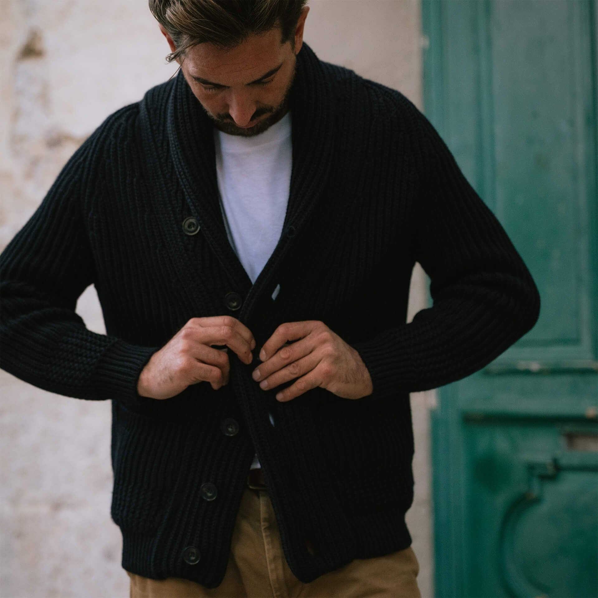 Doëlan cardigan - Navy Blue (image n°6)