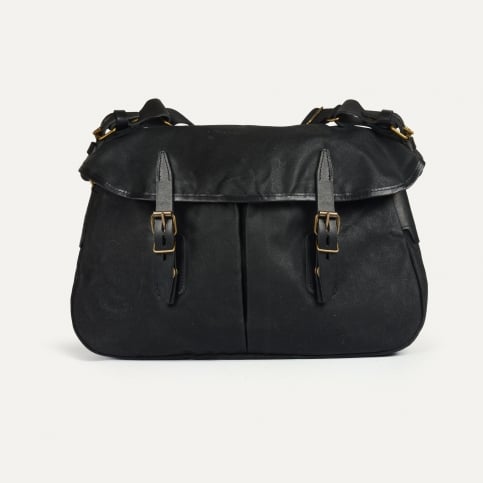 Musette du Pêcheur M - Noir waxé