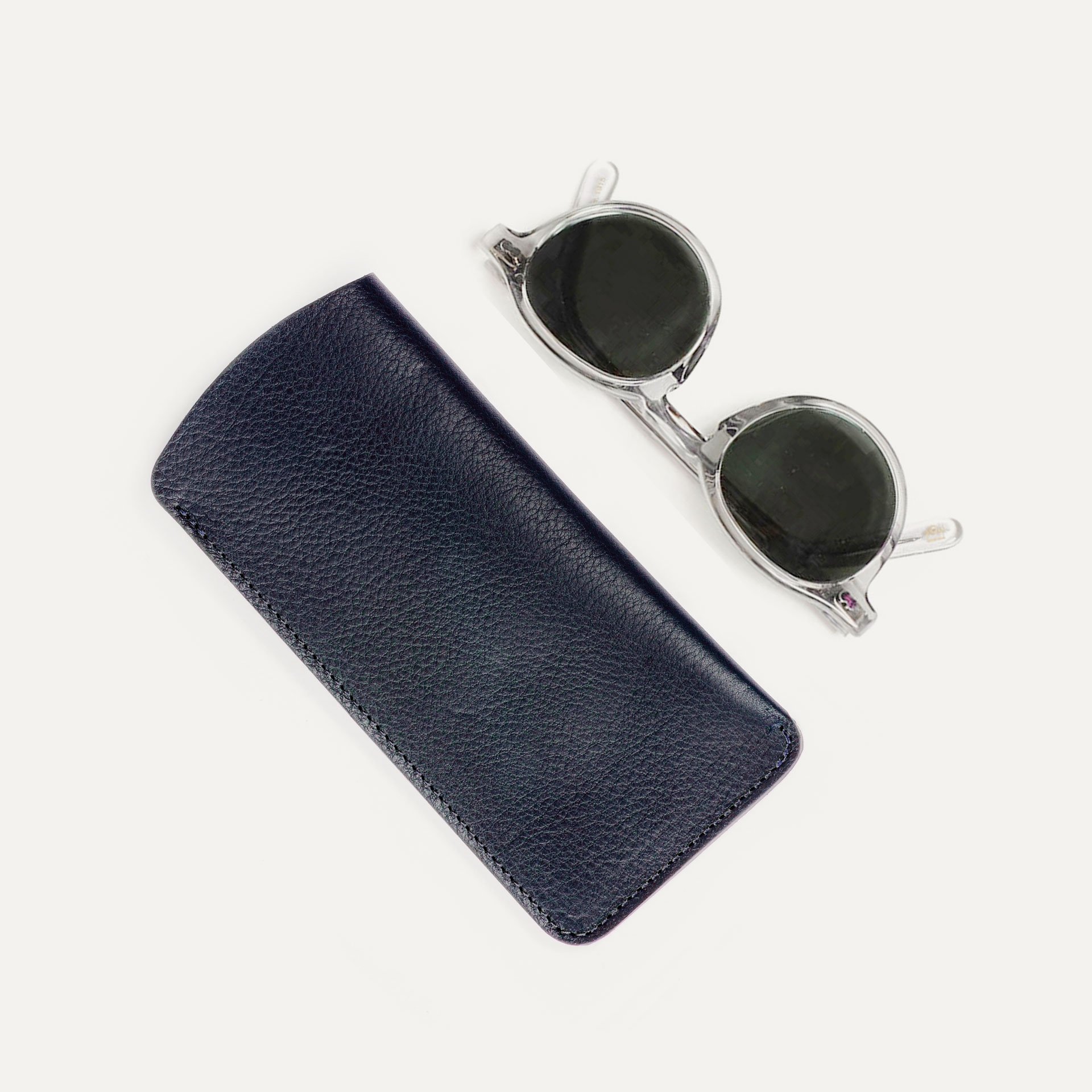 Binocle glasses case - Navy Blue (image n°2)