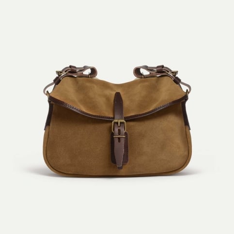 Musette XS Fisherman's bag / Suede - Hazelnut Brown
