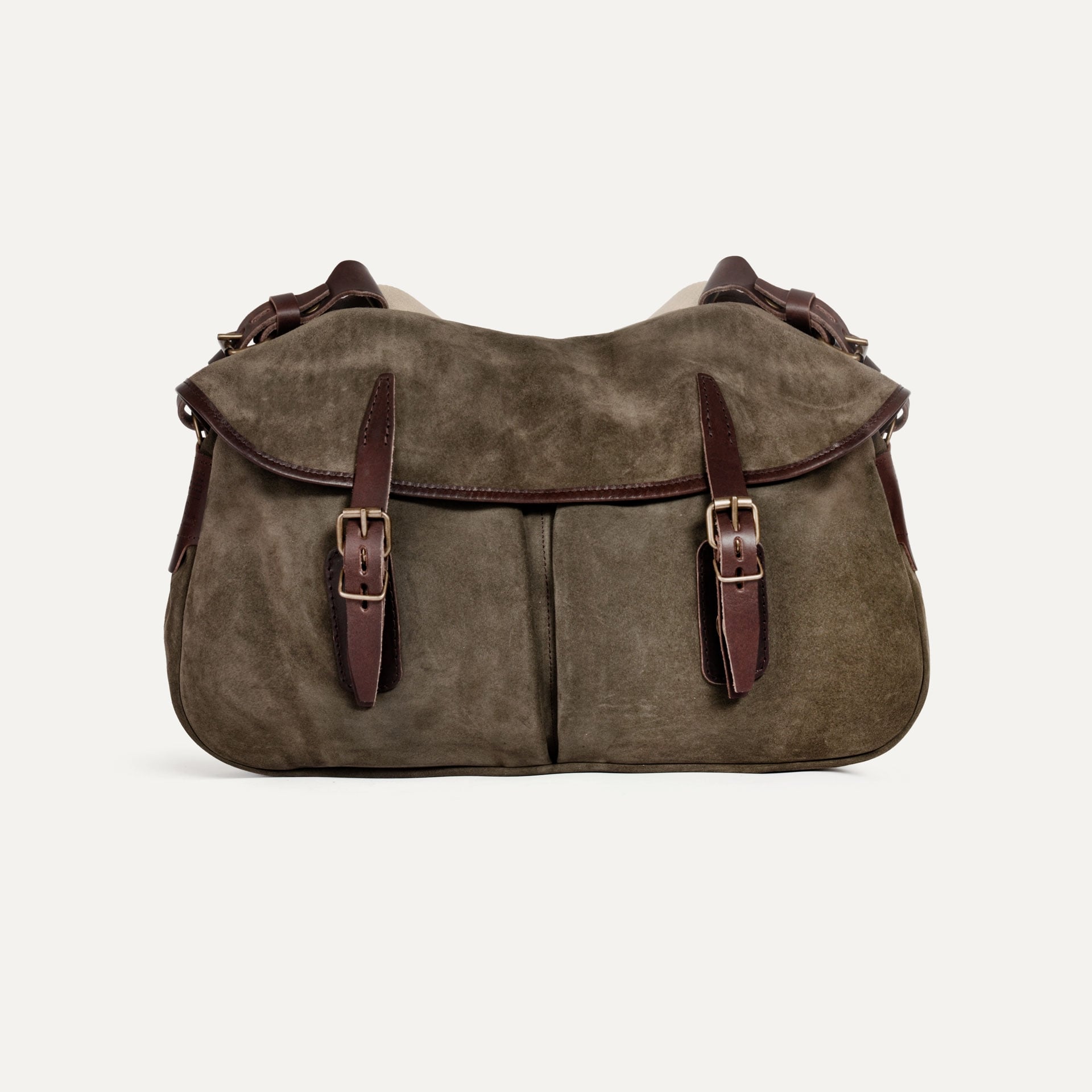 Musette S Fisherman's bag / Suede - Musk (image n°1)