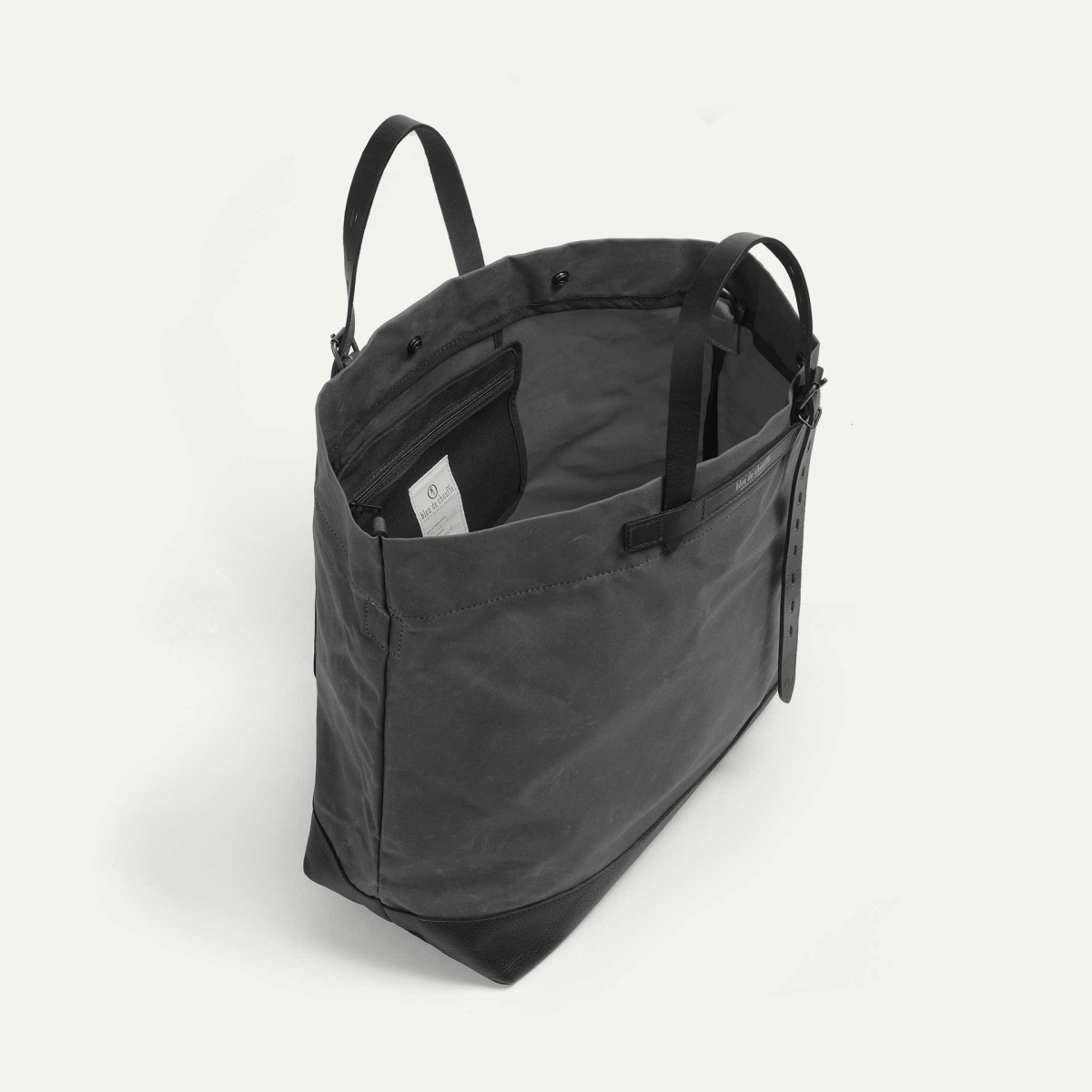 Einkaufstasche Zinnia - Khaki gewachst (image n°5)