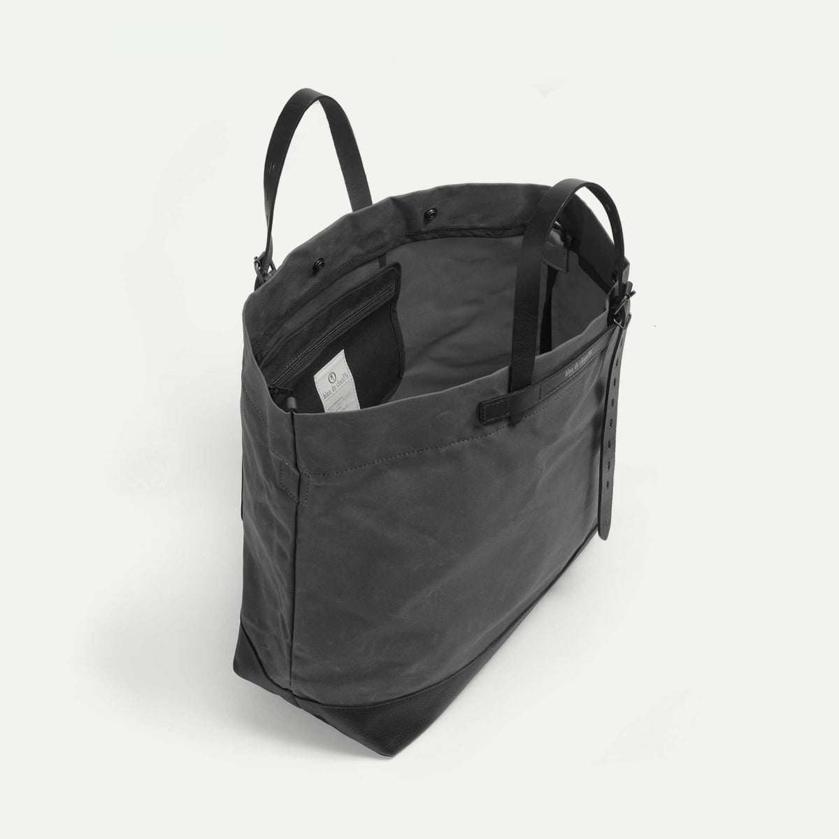 Zinnia  Tote bag - Khaki waxed (image n°5)