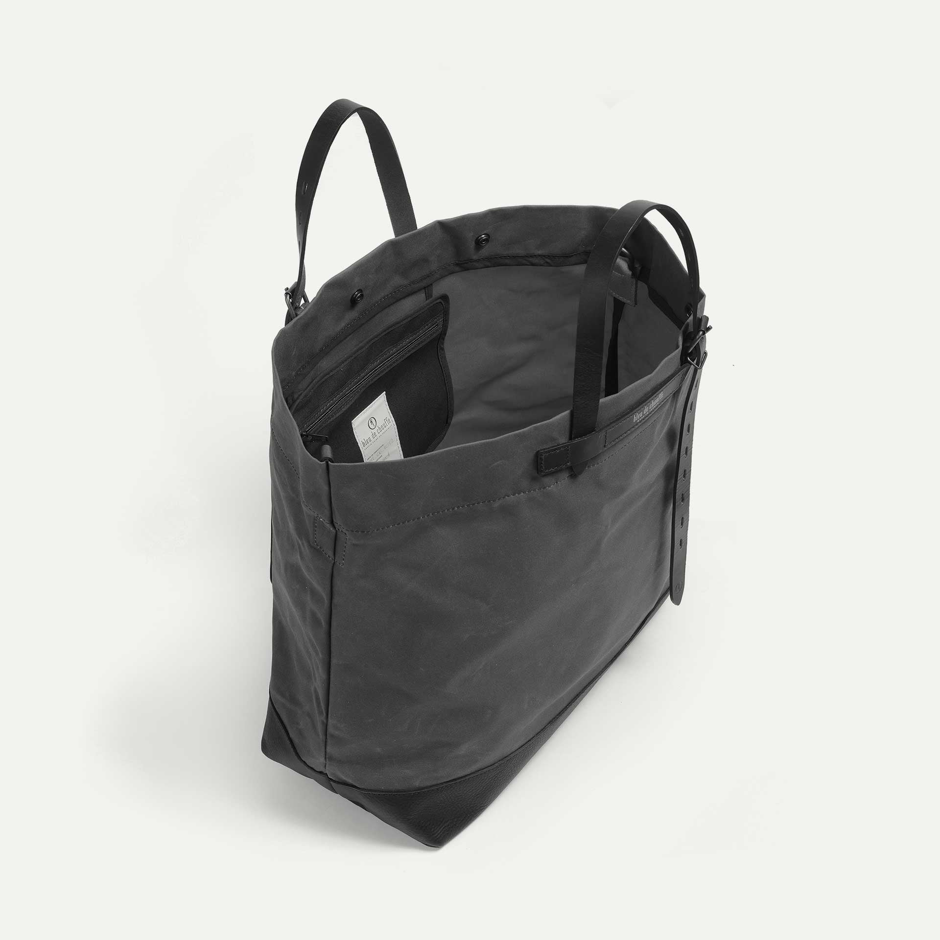 Zinnia  Tote bag - Khaki waxed (image n°5)