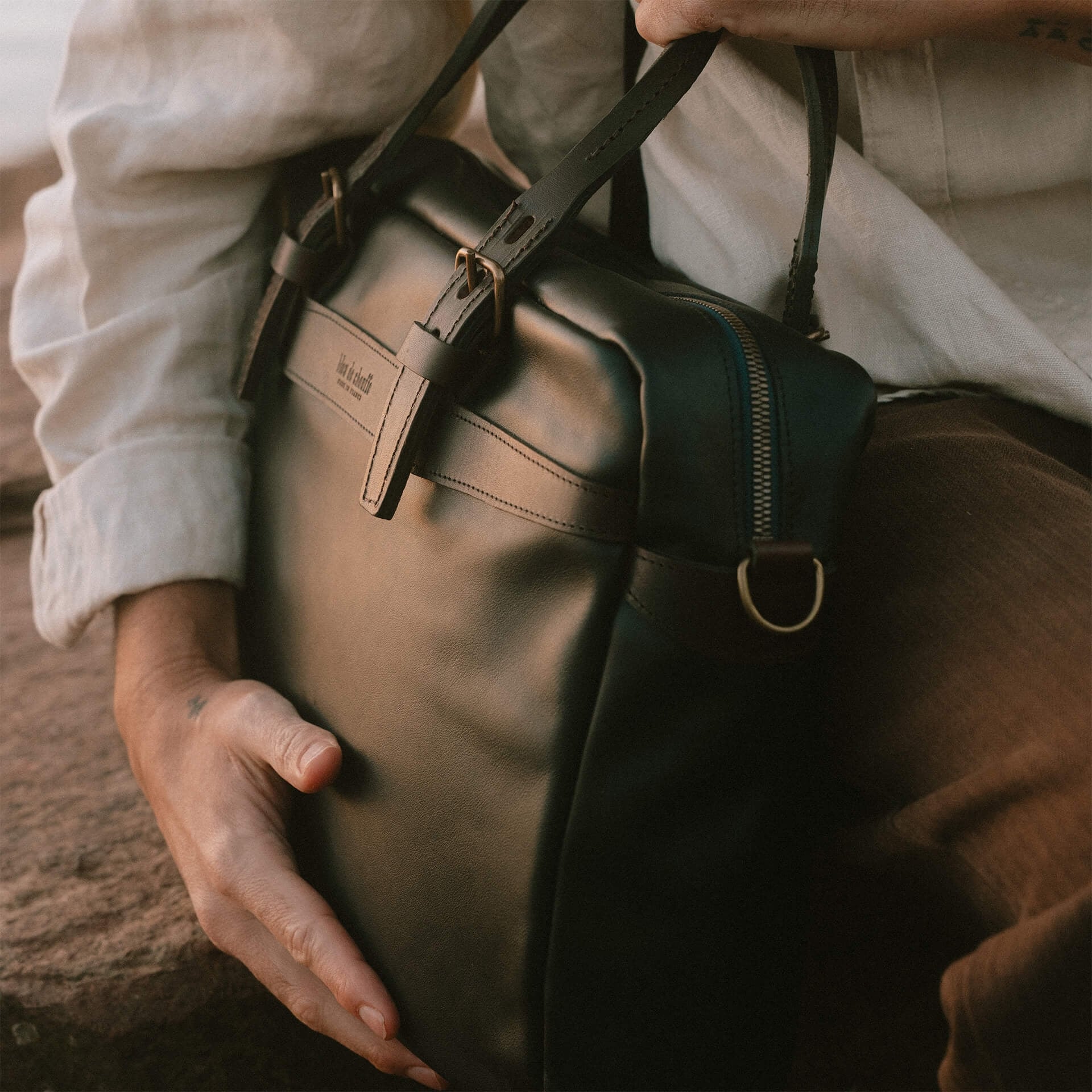 Business-Tasche Ledger liscio – Schwarz (Bild Nr. 8)