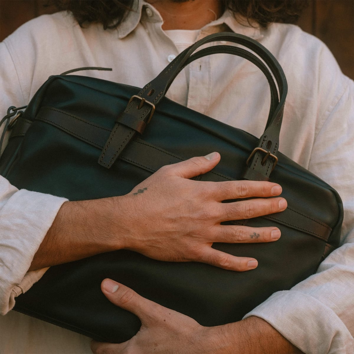 Ledger Liscio Business Bag - Black (image n°11)