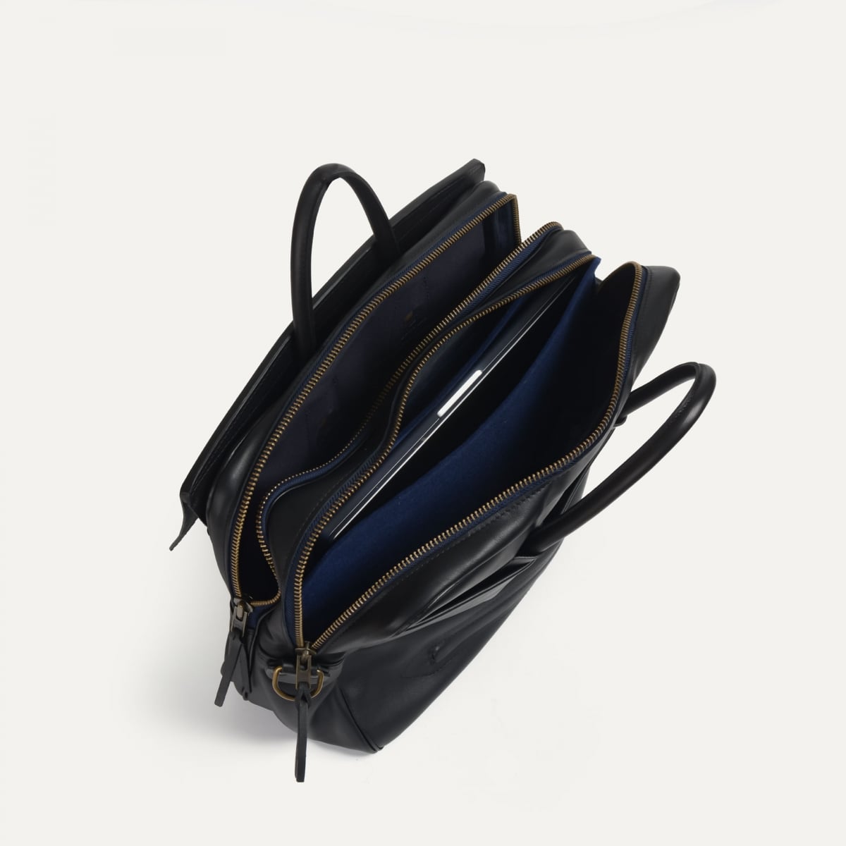 Zeppo duo liscio business bag - Black (image n°6)