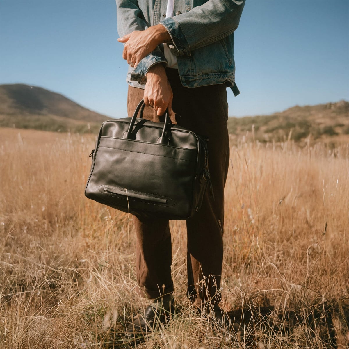 Business-Tasche Zeppo liscio – Schwarz (Bild Nr. 9)