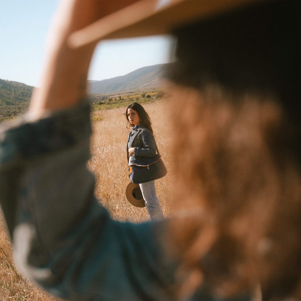 Léon messenger bag - Navy blue (image n°8)