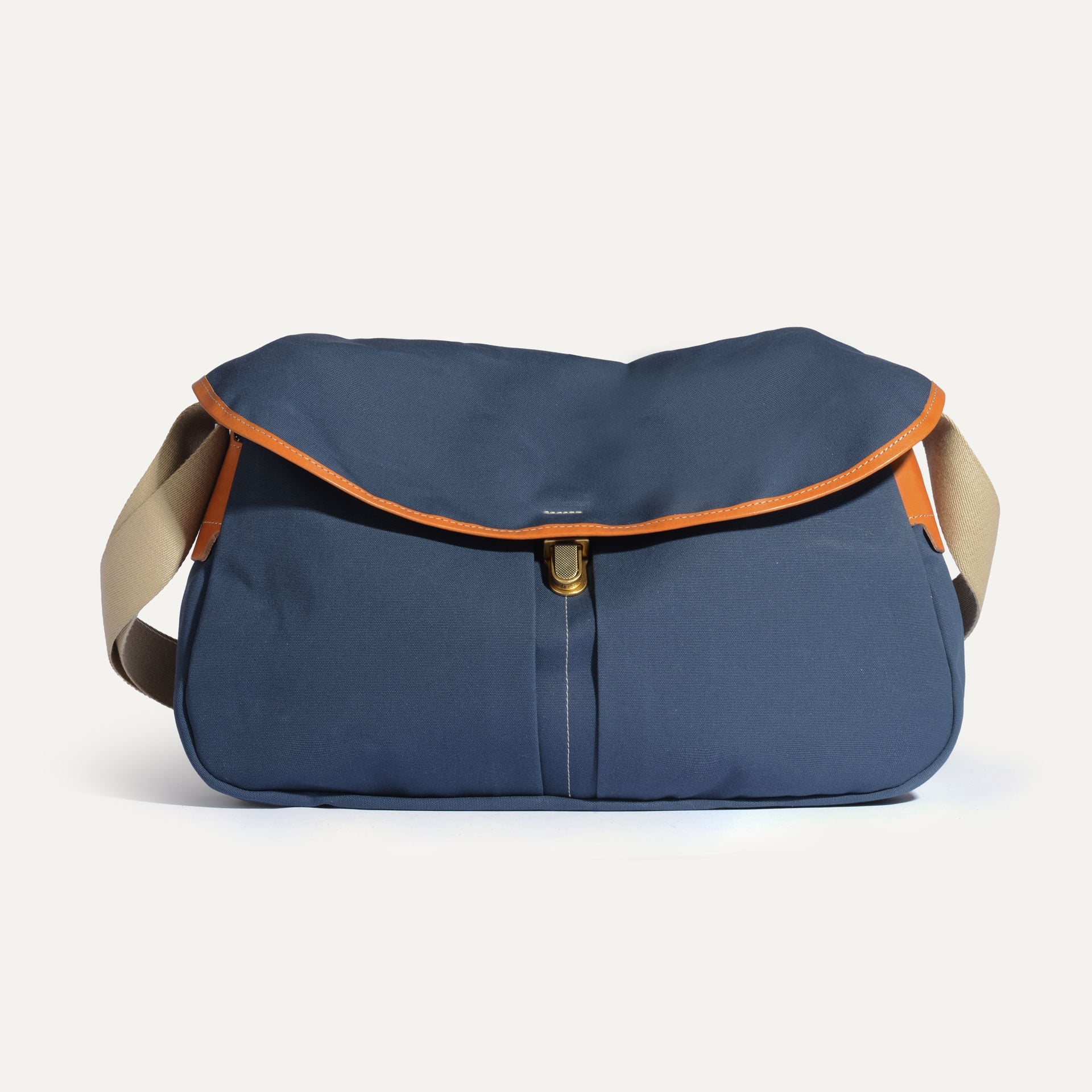 Léon messenger bag - Navy blue (image n°1)