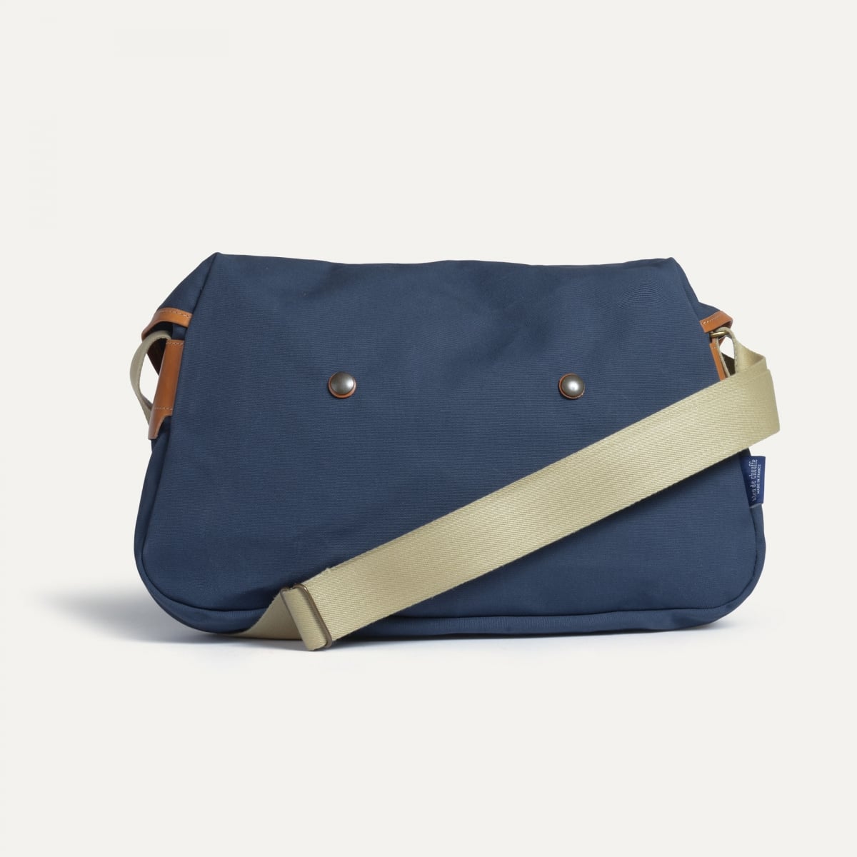 Léon messenger bag - Navy blue (image n°3)