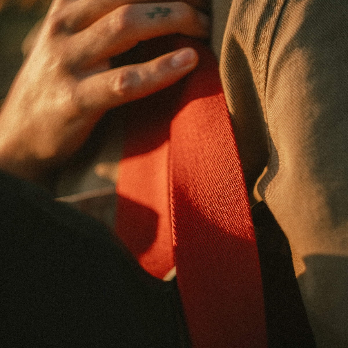 Tragetasche Musette Meline - Blau Embleme (image n°10)