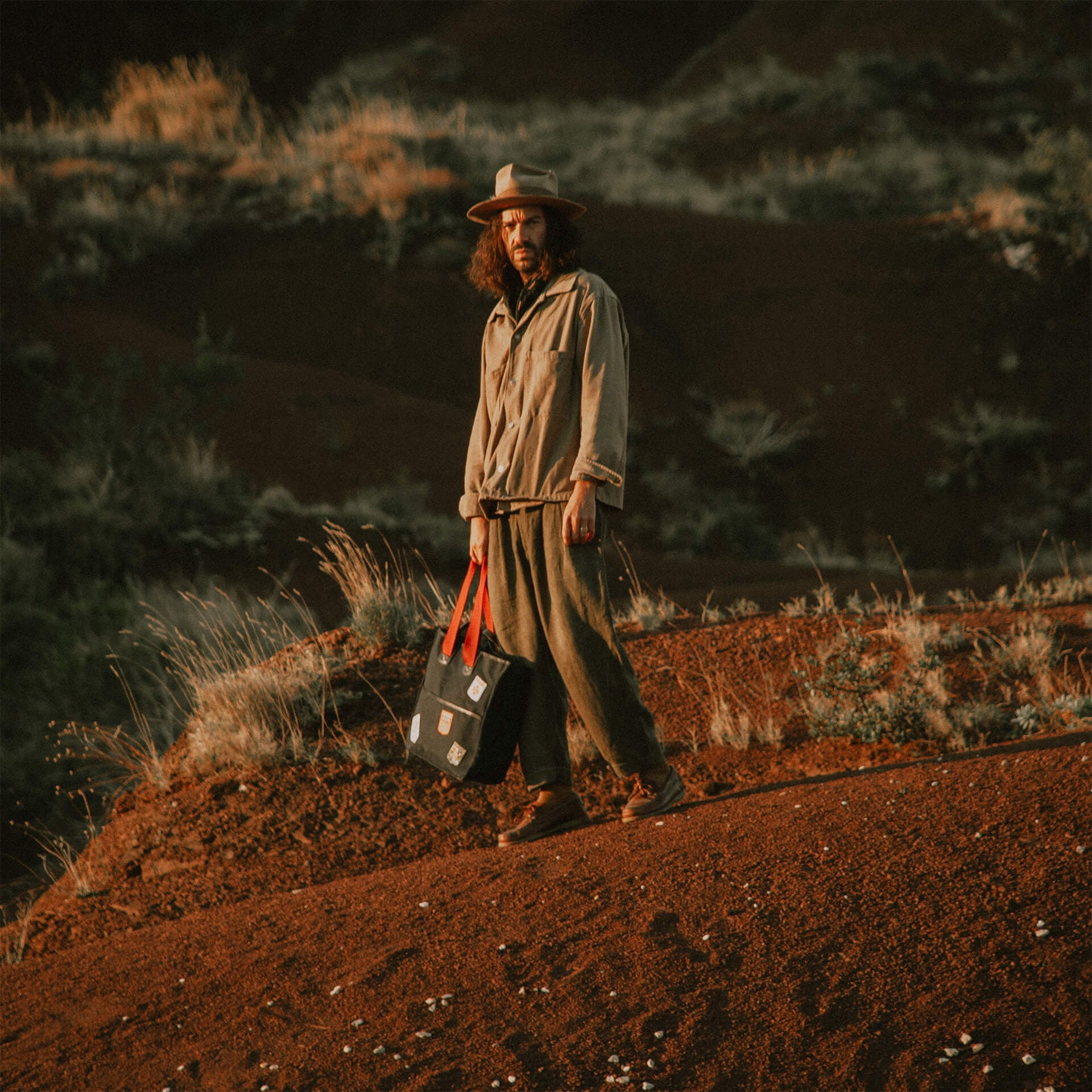 Cabas Musette Meline - Bleu Emblèmes (image n°11)