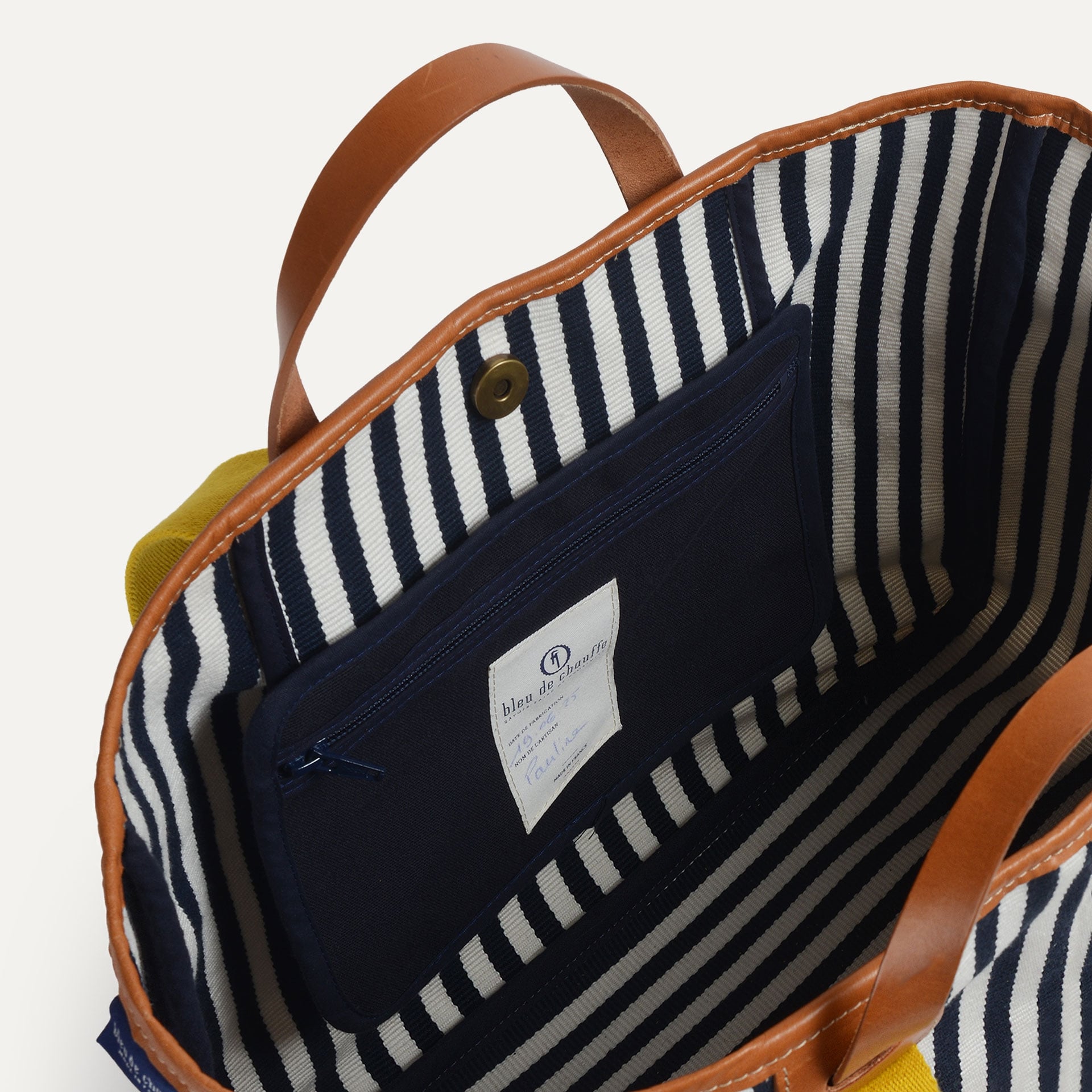 Cabas Musette Méline - Rayures d'été (image n°5)