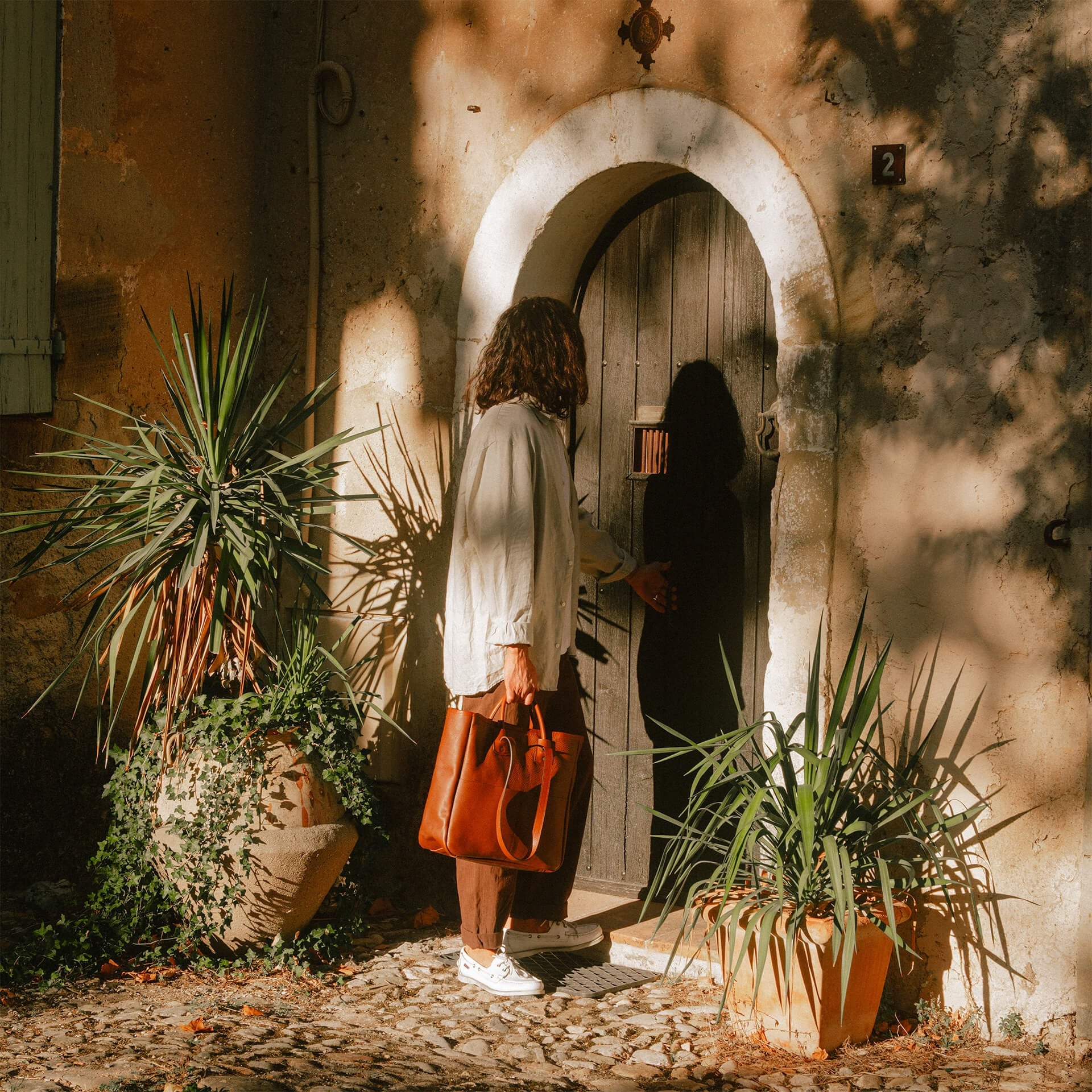 Meline Tote bag - Amber Brown (image n°8)