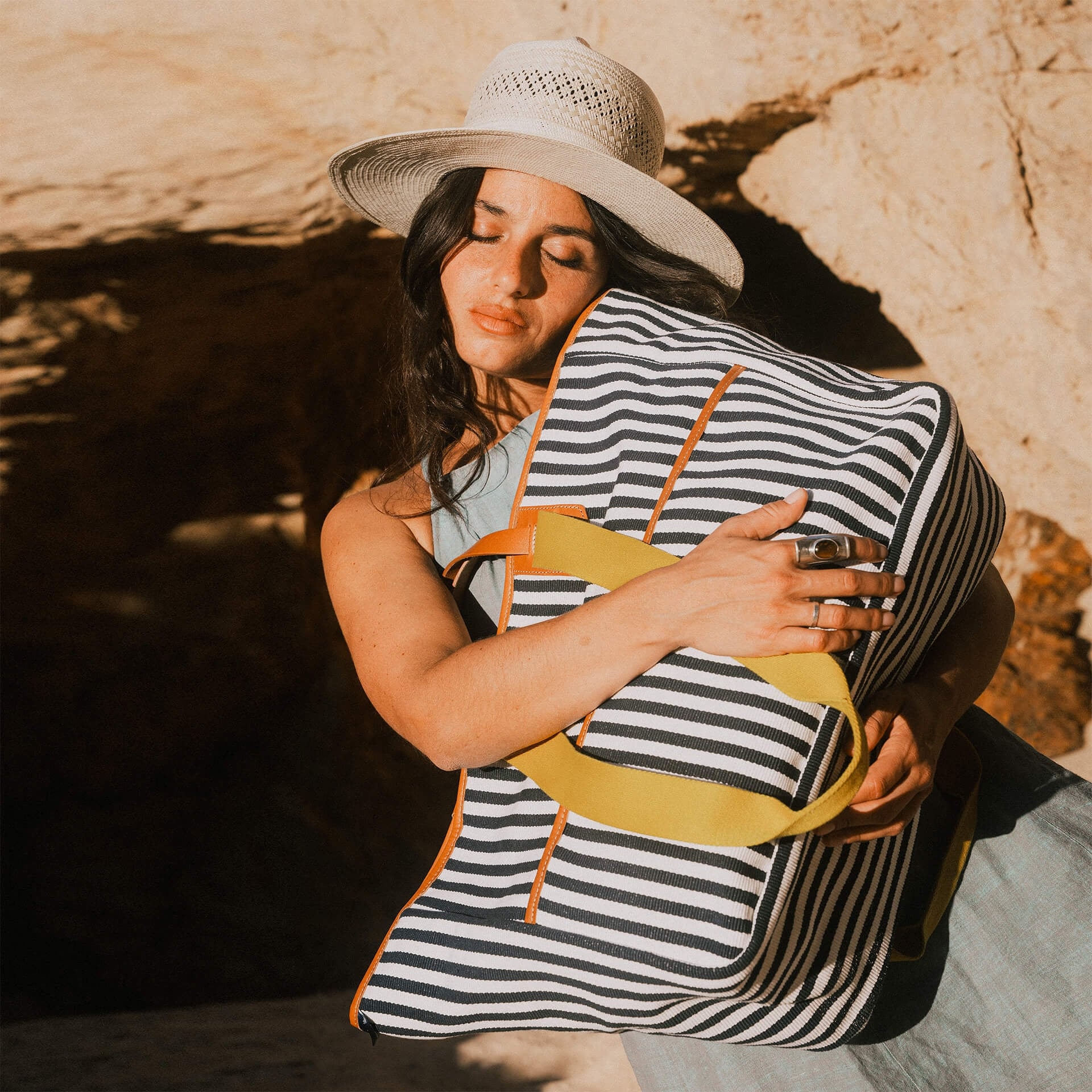 Cabas 48h Mélo - Rayures d'été (image n°9)