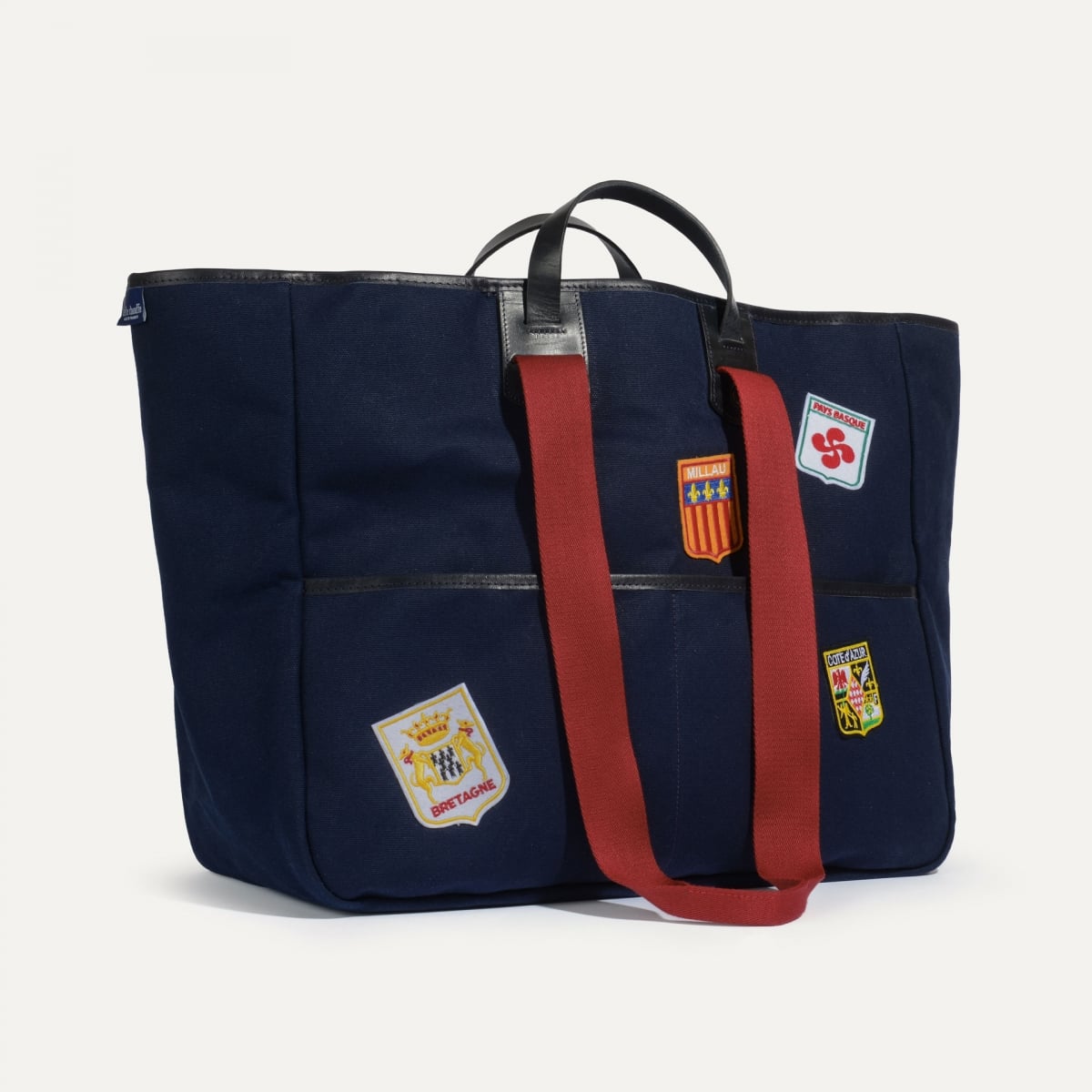 Mélo 48H Tote Bag - Blue emblems (image n°2)