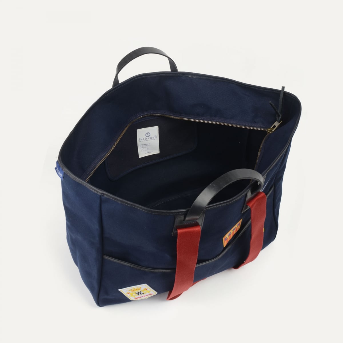 Mélo 48H Tote Bag - Blue emblems (image n°5)
