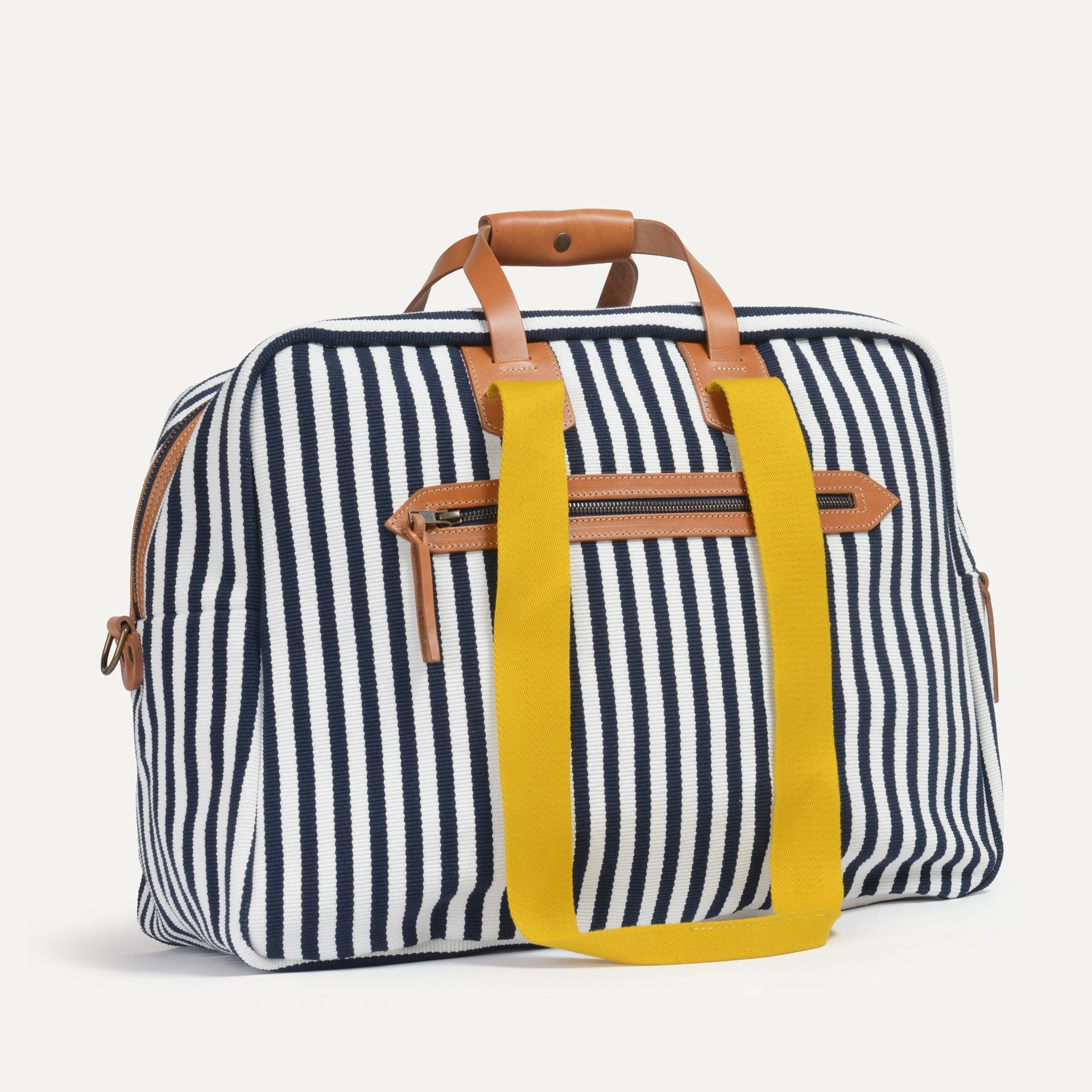 Sac voyage aviateur Missak - Rayures d'été (image n°3)