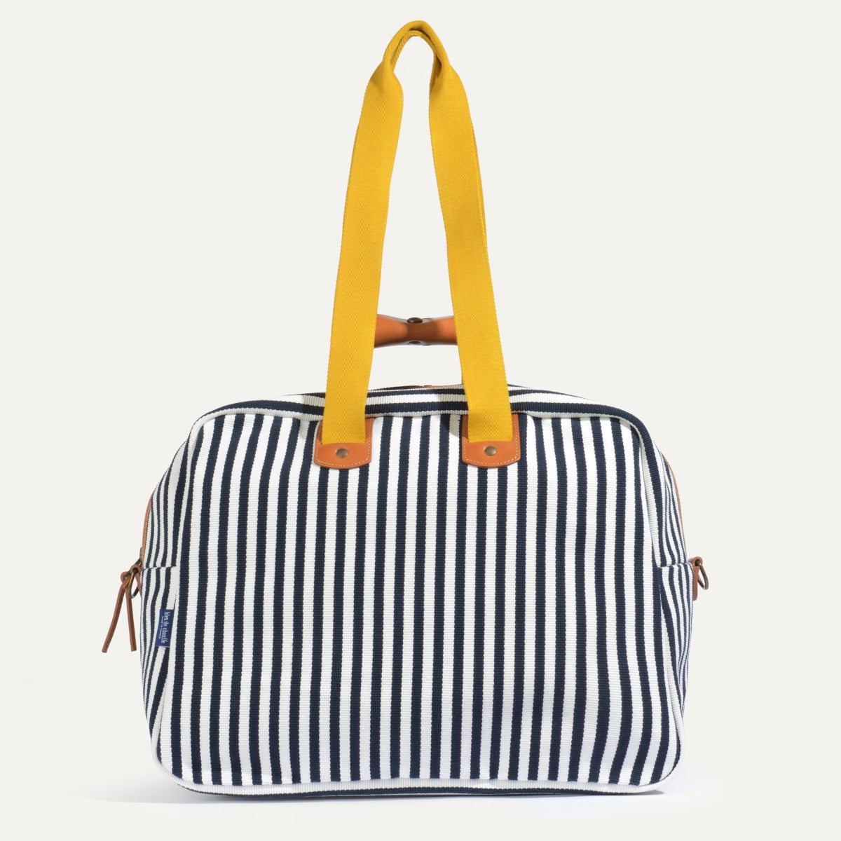 Missak aviator travel bag - Summer stripes (image n°4)