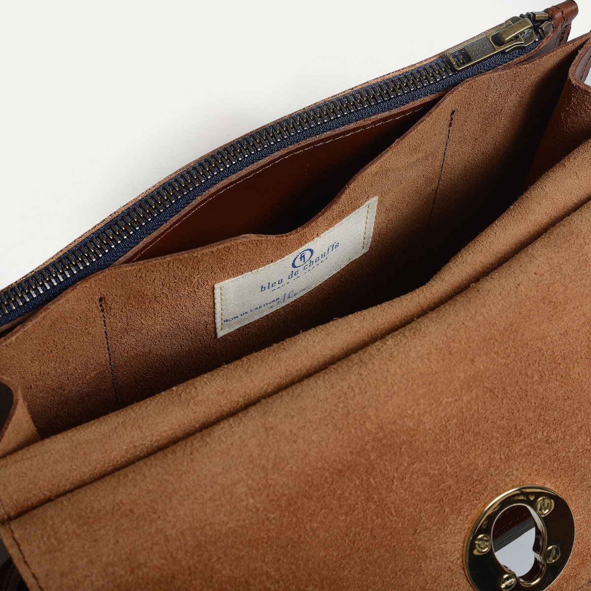 Clutch-Tasche Sacoche – Bernsteinbraun (image n°8)