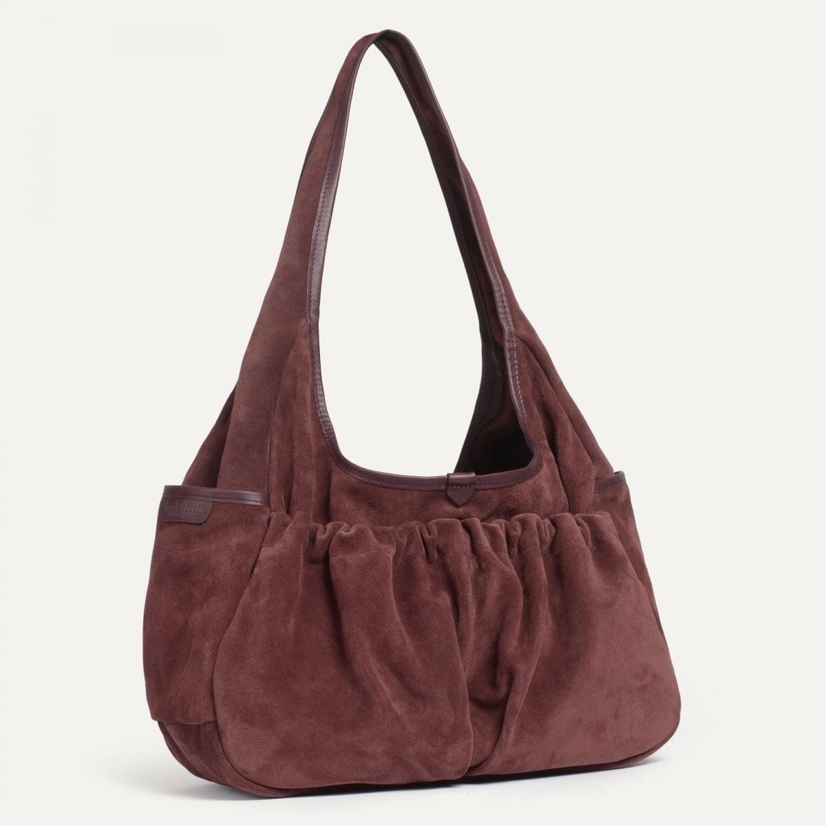 Sac épaule Paula - Marron Rubis (image n°2)