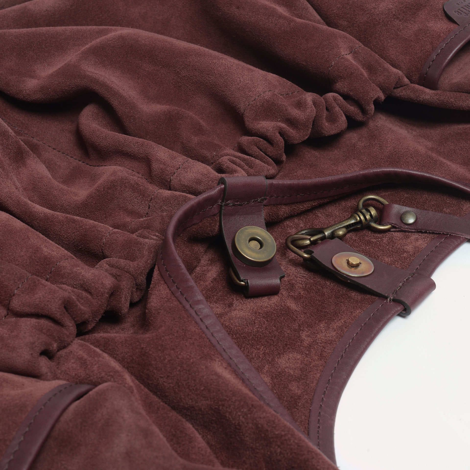 Sac épaule Paula - Marron Rubis (image n°4)