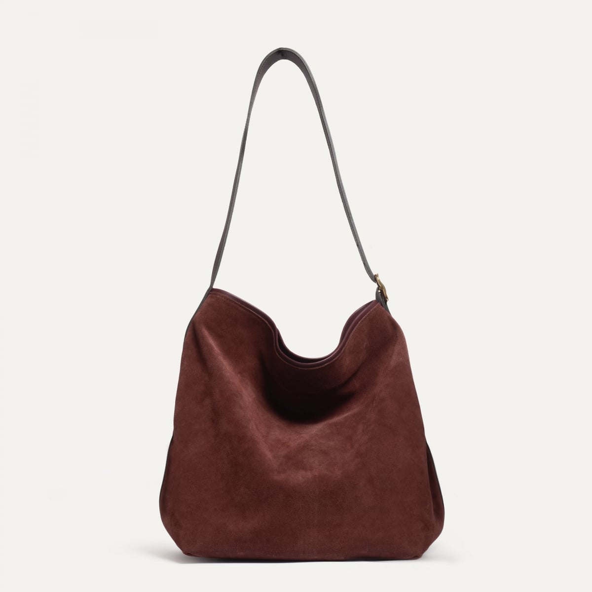 Sofia bucket bag - Ruby brown (image n°1)