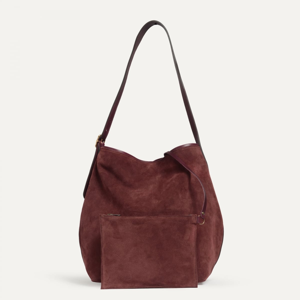 Sofia bucket bag - Ruby brown (image n°5)