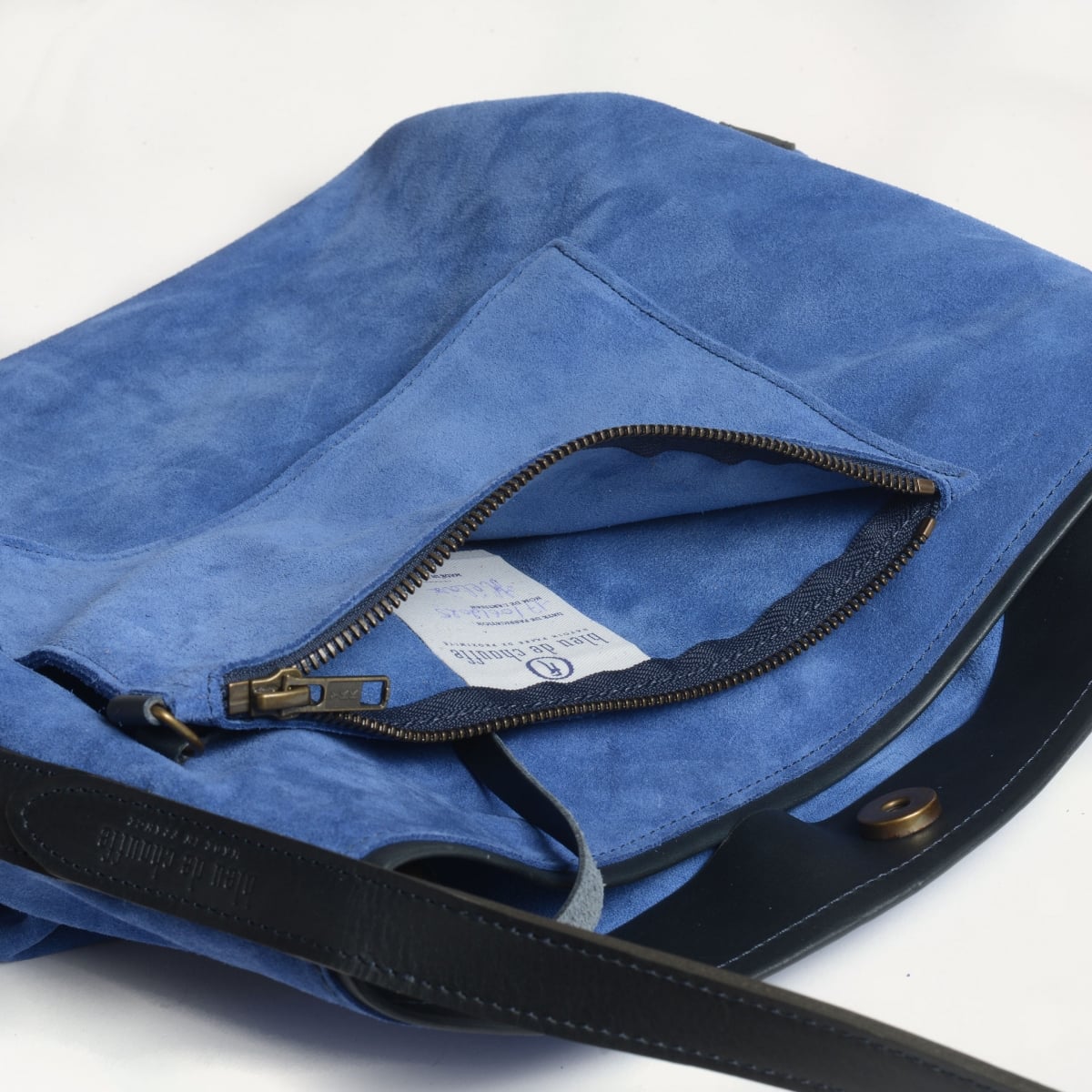 Sofia bucket bag - Agate Blue (image n°4)