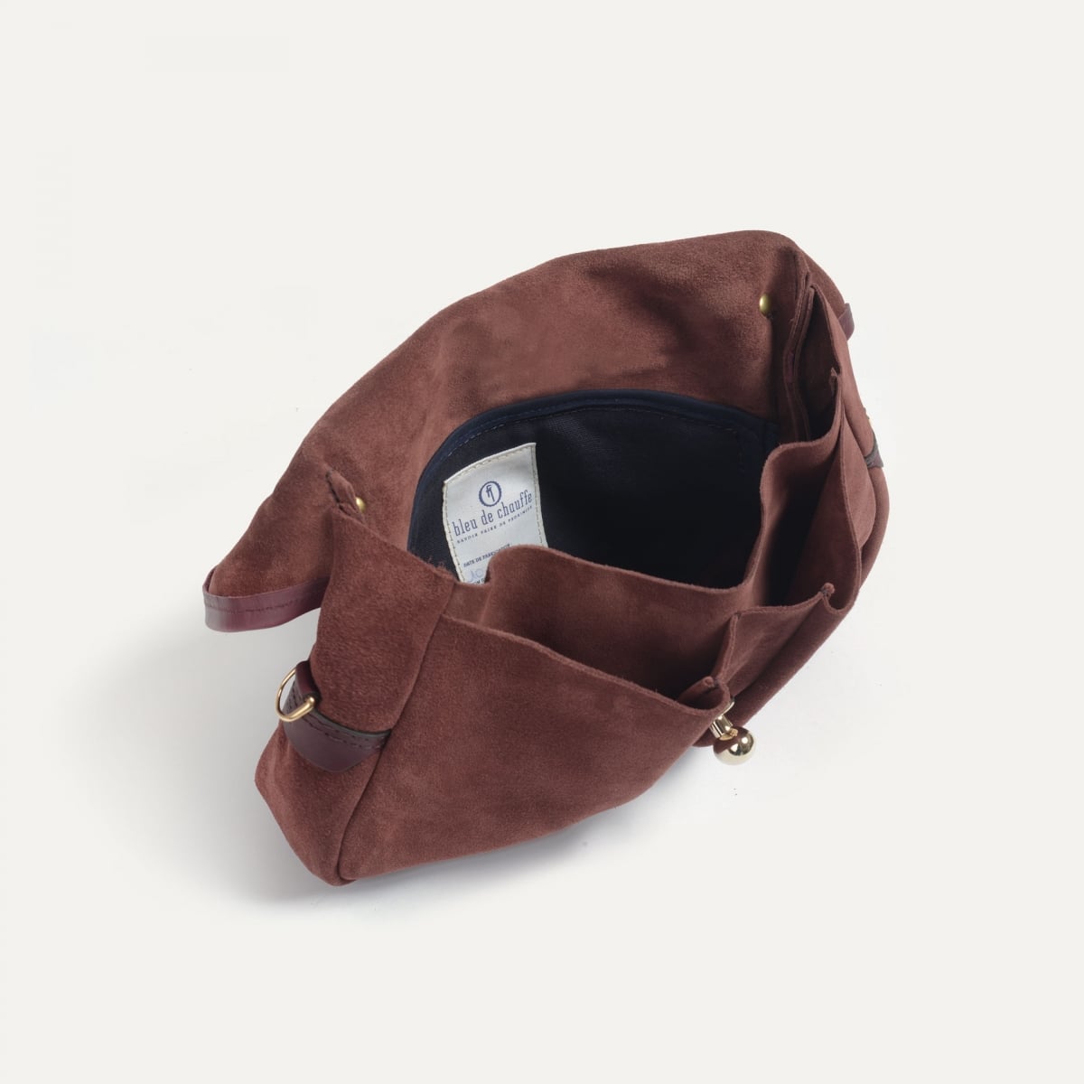 Janice Soft Musette S bag - Ruby brown (image n°6)