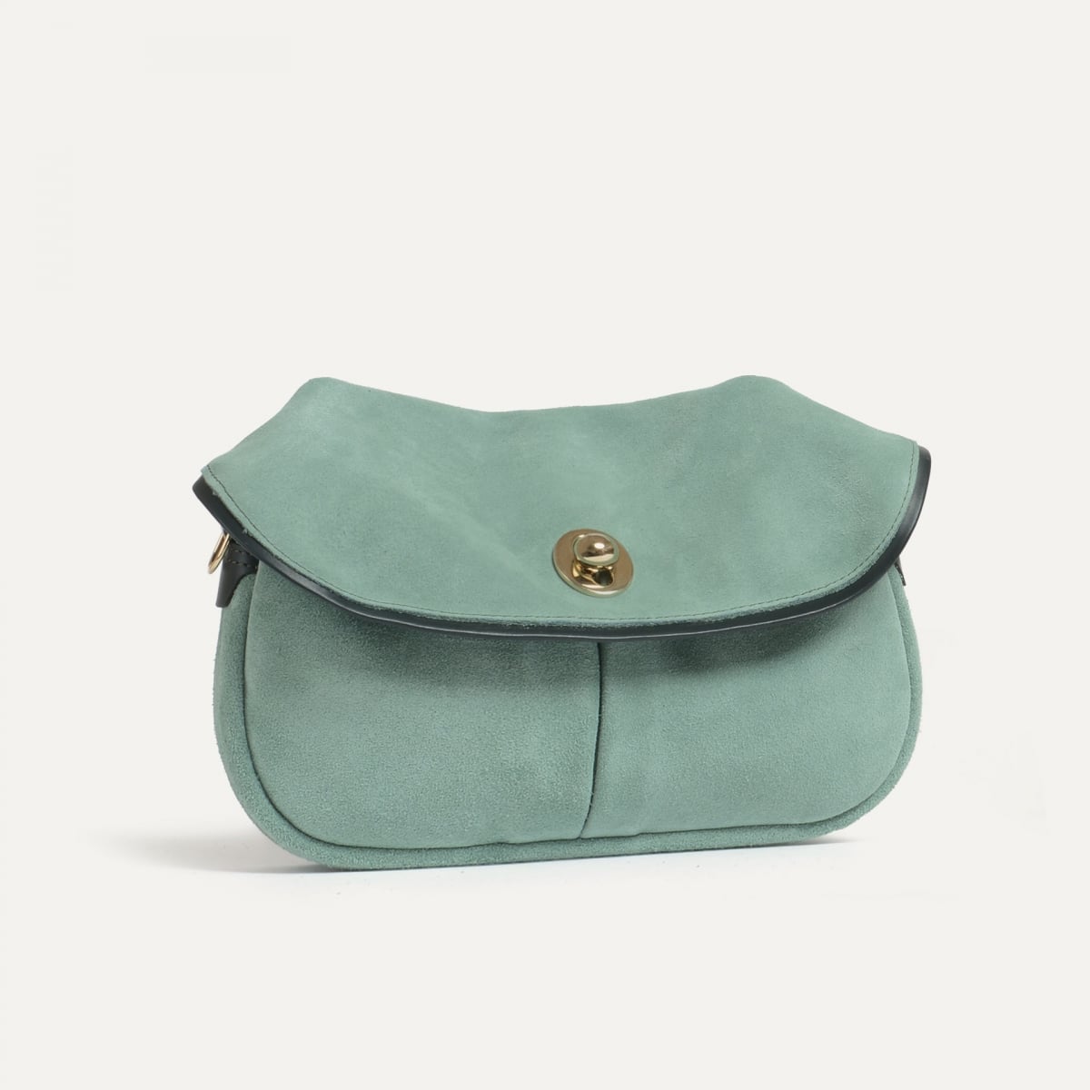 Janice Soft Musette S bag - Jade green (image n°3)