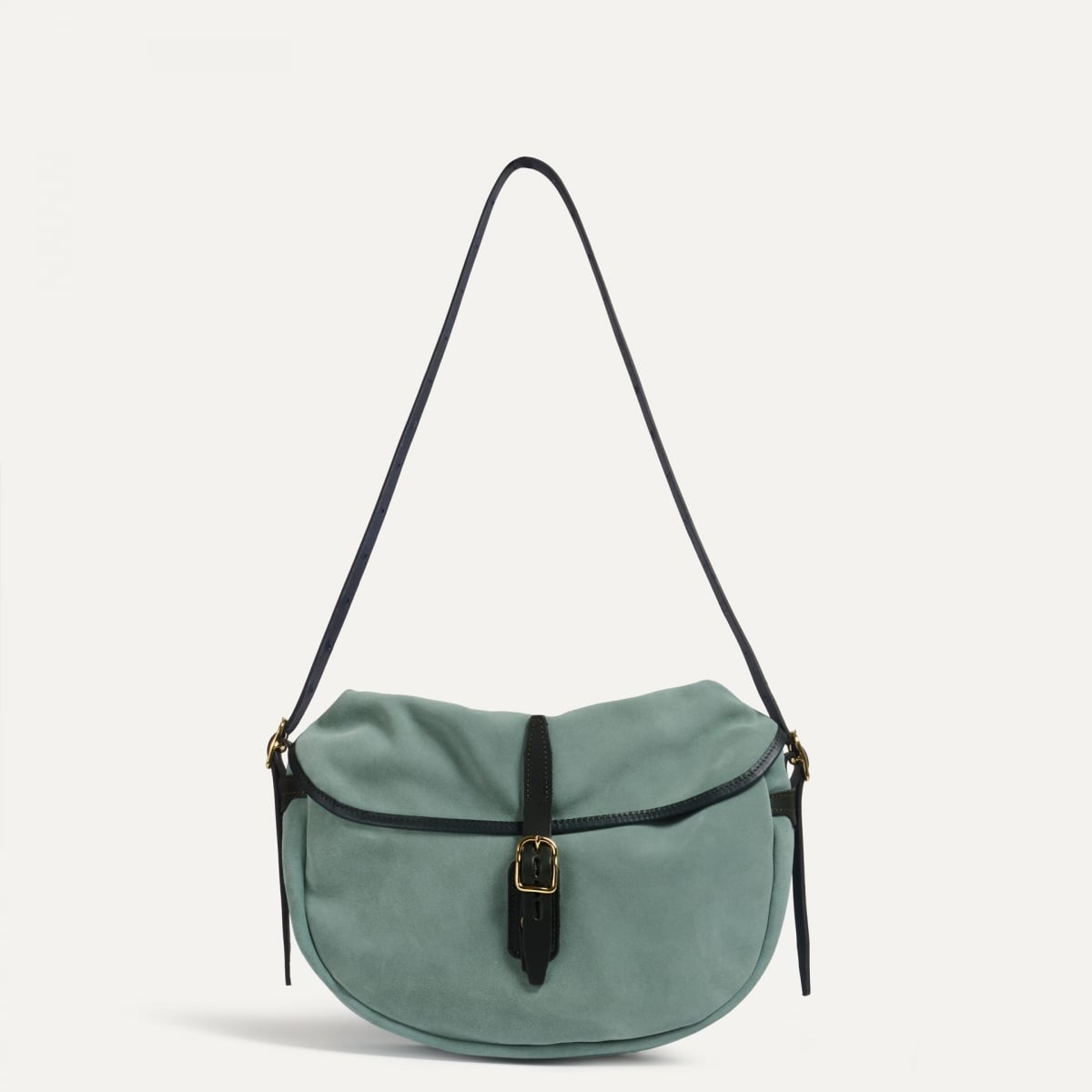 Margot half moon fisherman's bag - Jade green (image n°2)