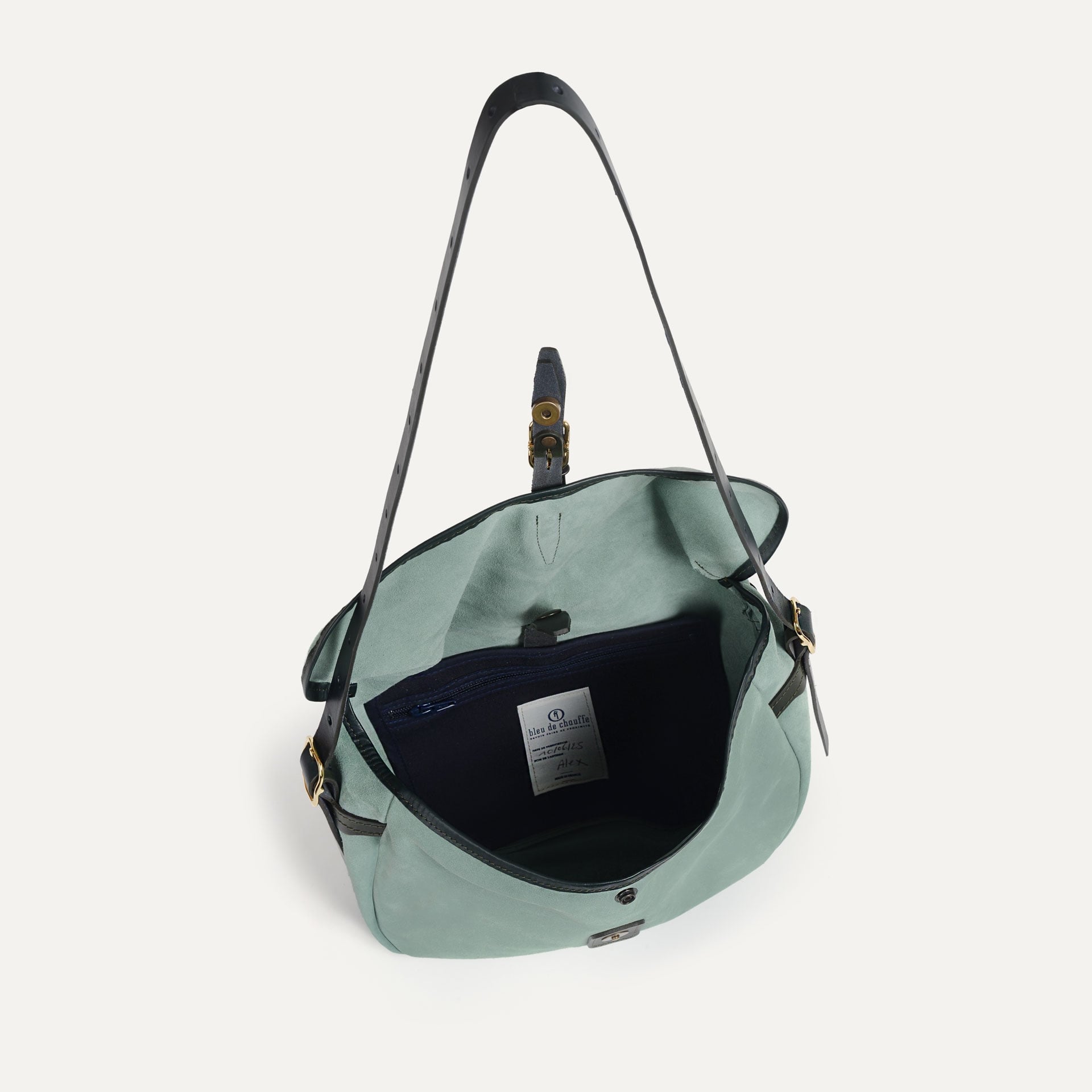 Margot half moon fisherman's bag -  Jadegrün (image n°5)