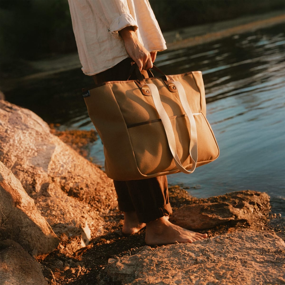 Mélo 48H Tote Bag  - Camel (image n°4)