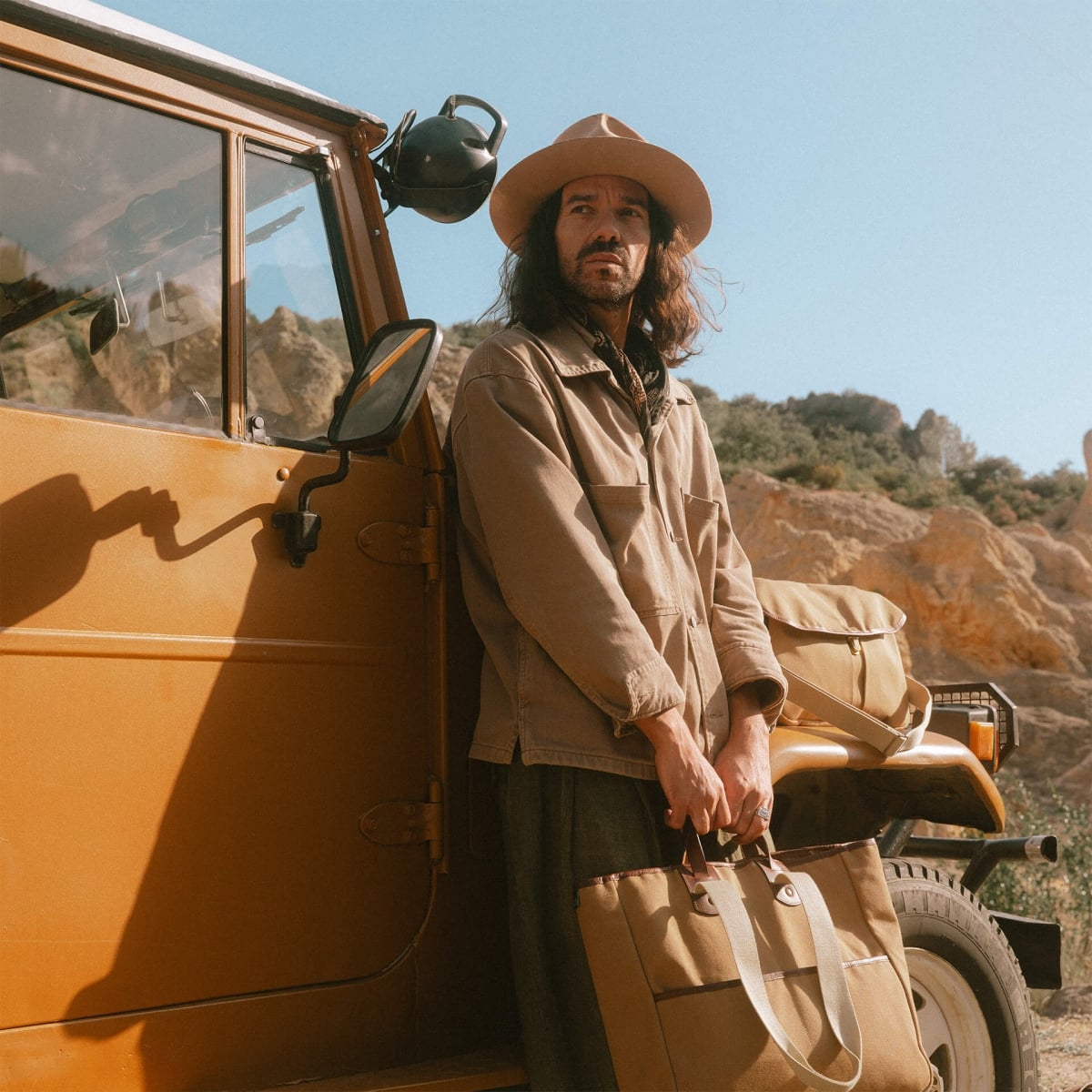 Tragetasche Musette Meline - Camel BM (image n°6)