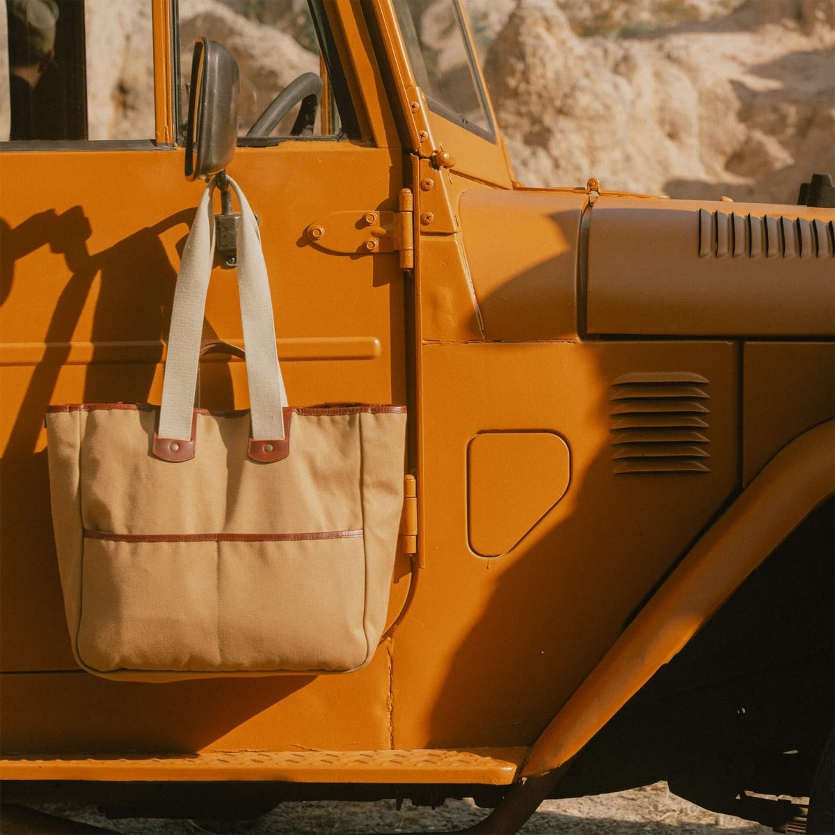 Cabas Musette Meline - Camel BM (image n°7)