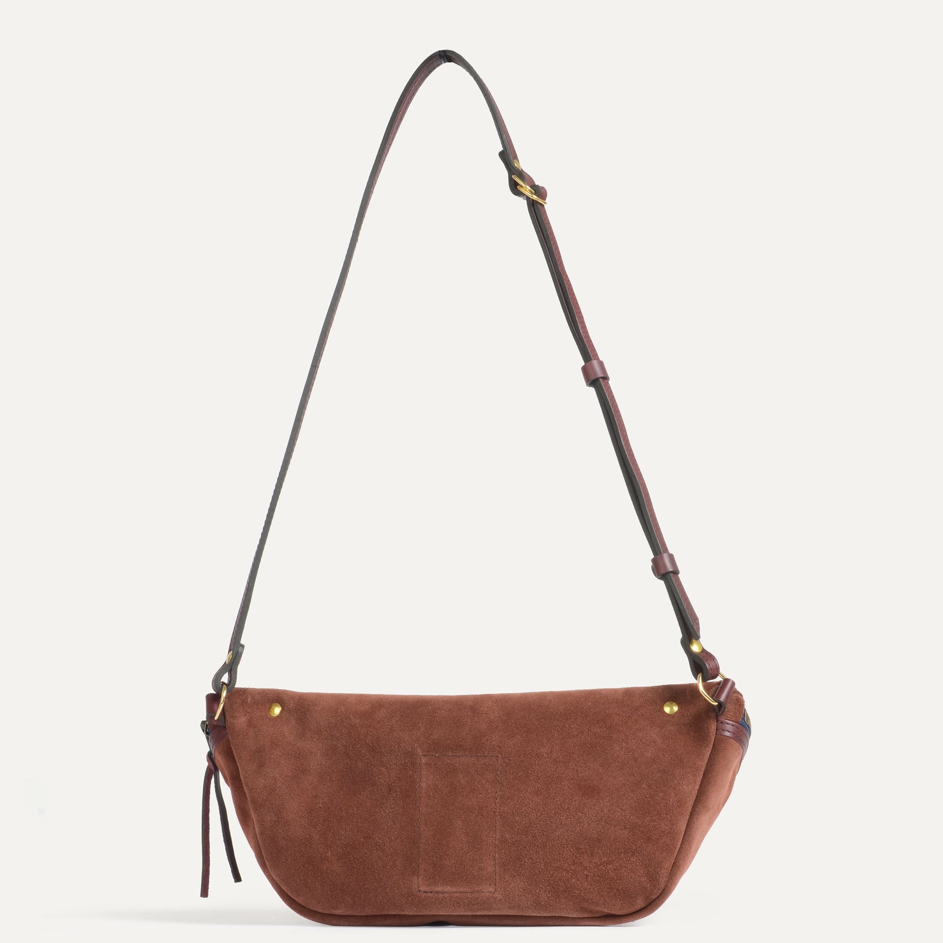 Bea Belt bag / Suede - Ruby brown (image n°2)