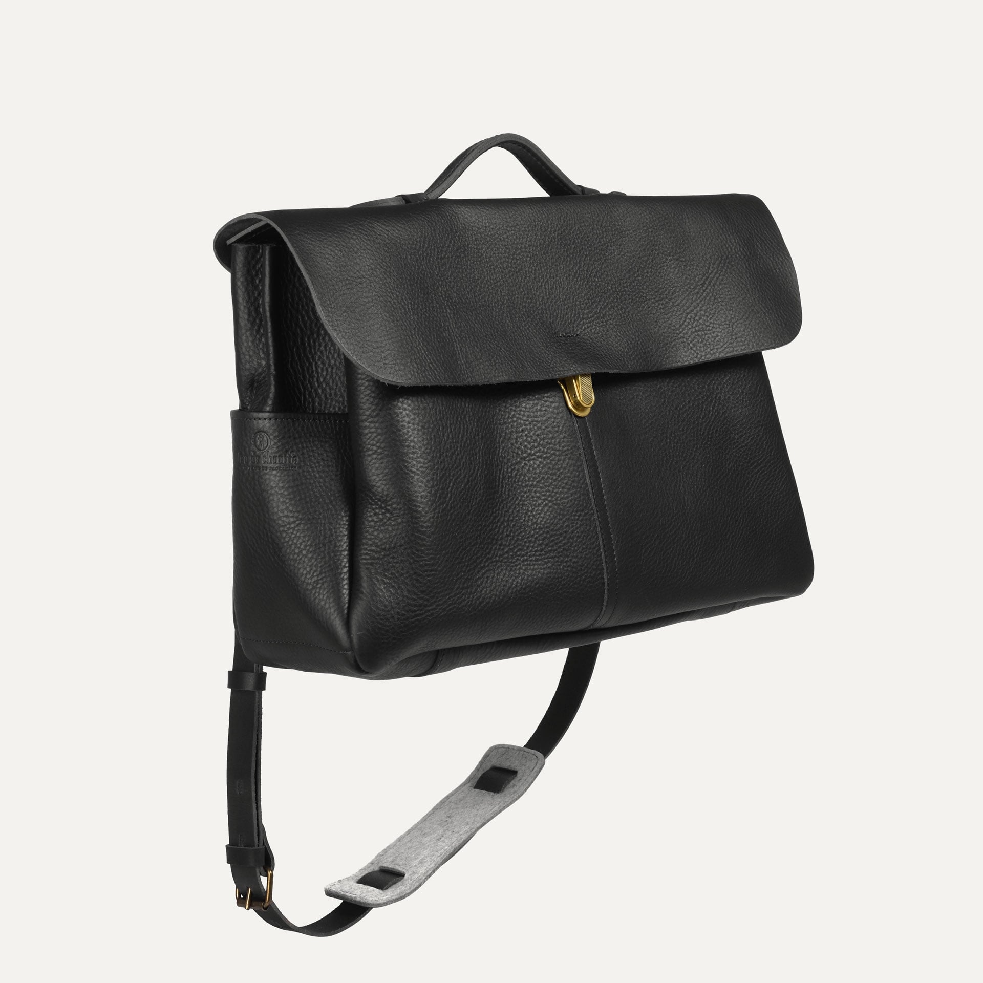 Satchel bag Charles - Black (image n°4)