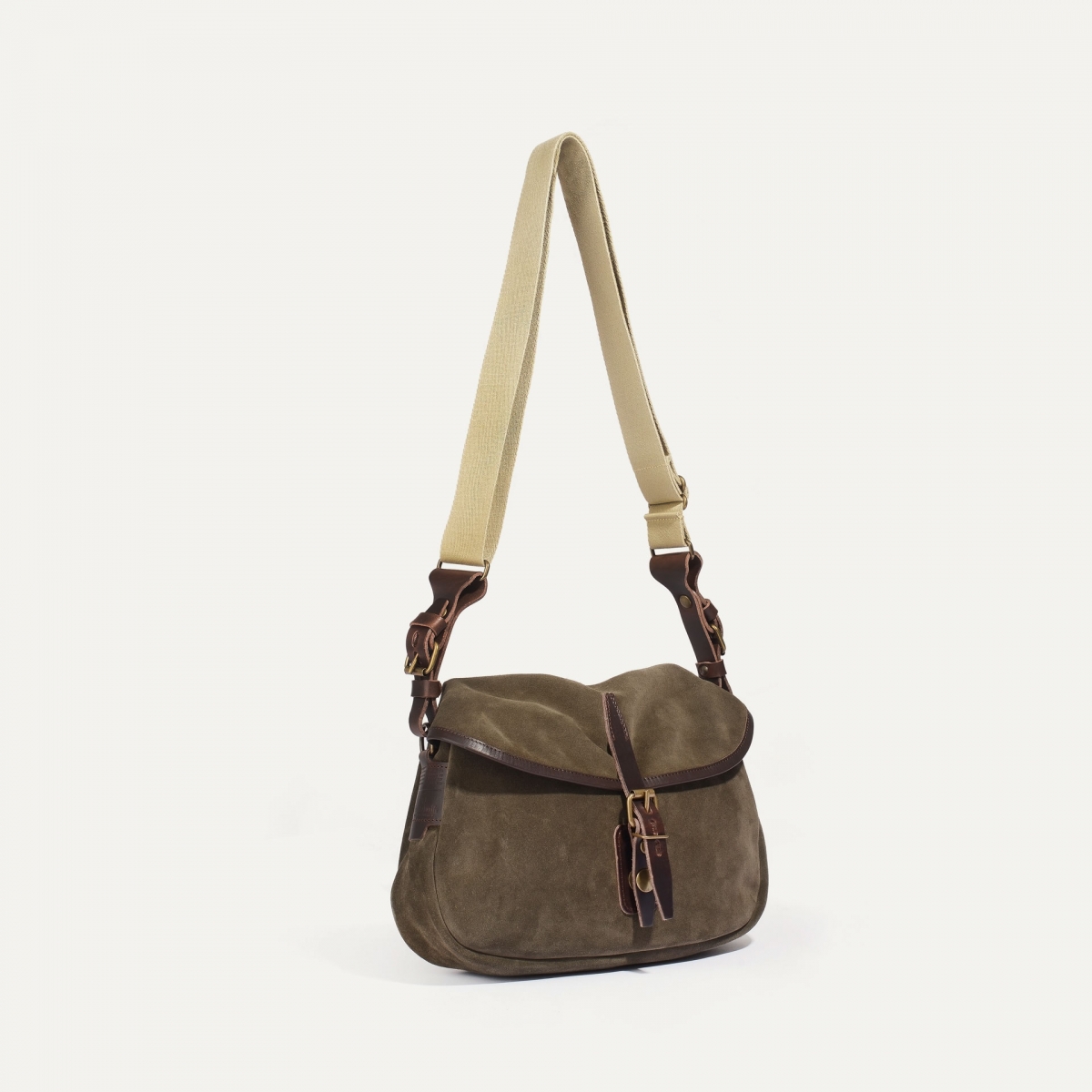 Musette des Fischers XS / Veloursleder - Musk (image n°2)