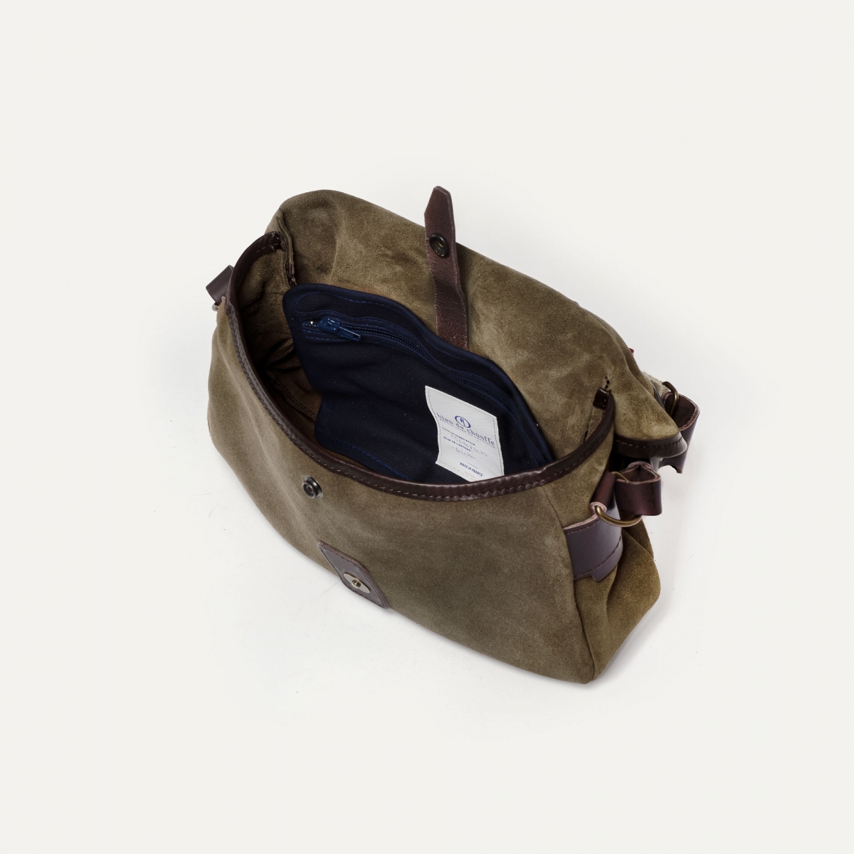Musette des Fischers XS / Veloursleder - Musk (image n°5)
