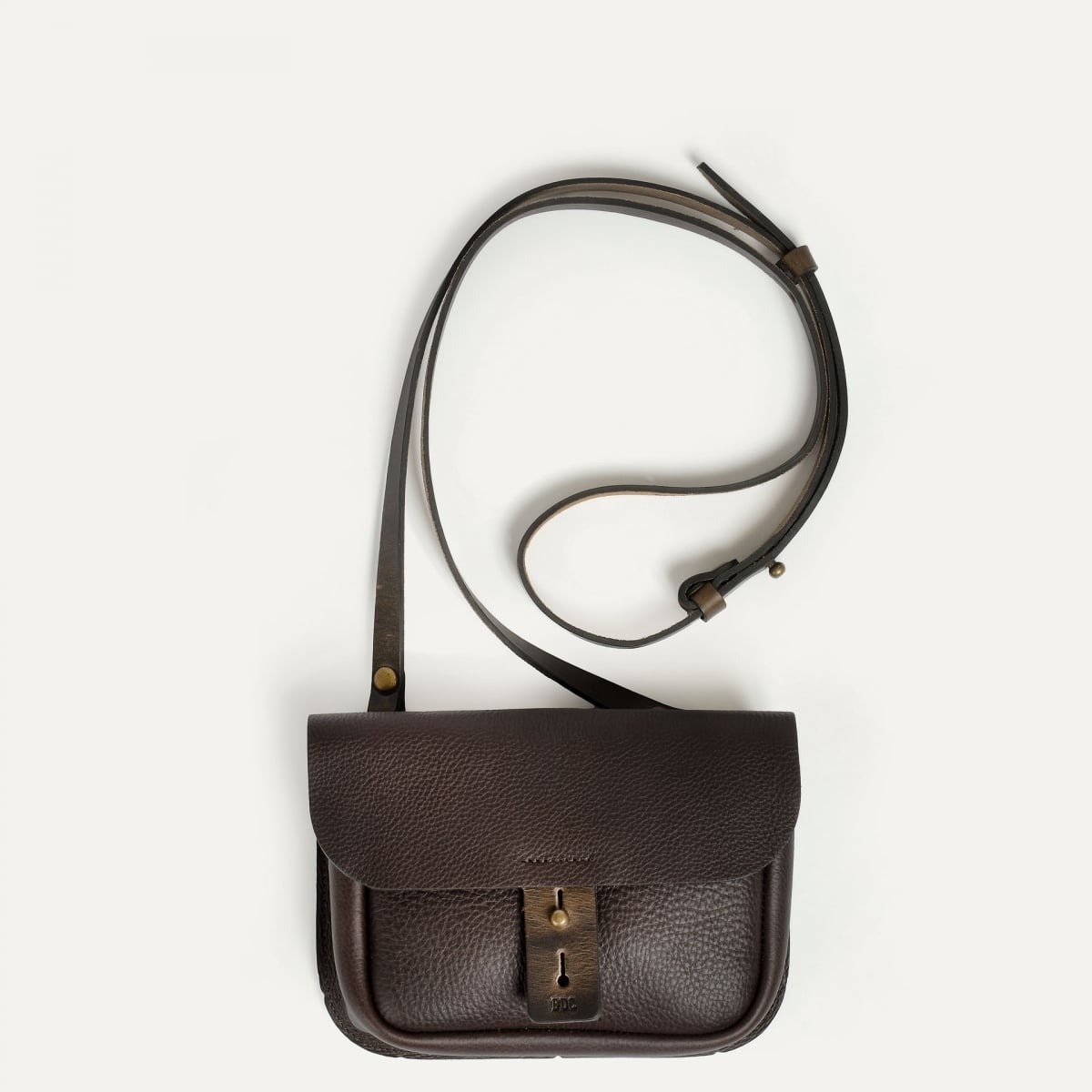 Carbure Cartridge bag - Dark Brown (image n°1)