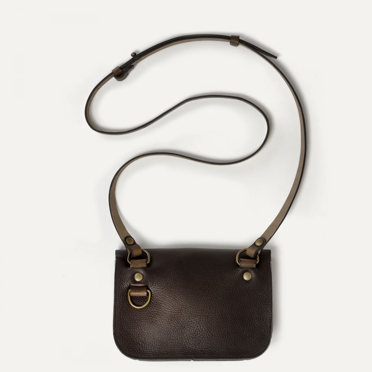 Carbure Cartridge bag - Dark Brown (image n°2)