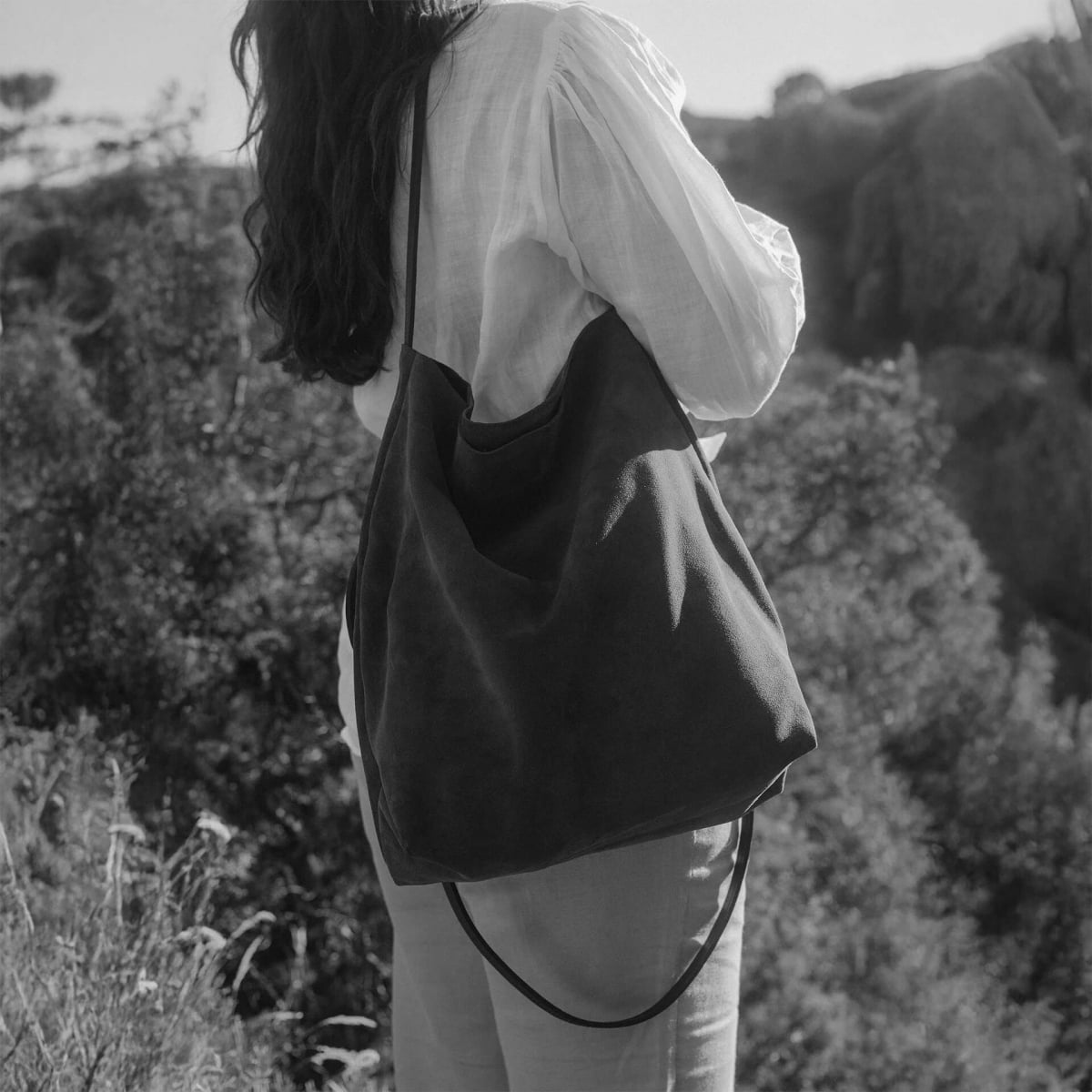 Sac souple double porté Mission - Bleu Agate (image n°6)