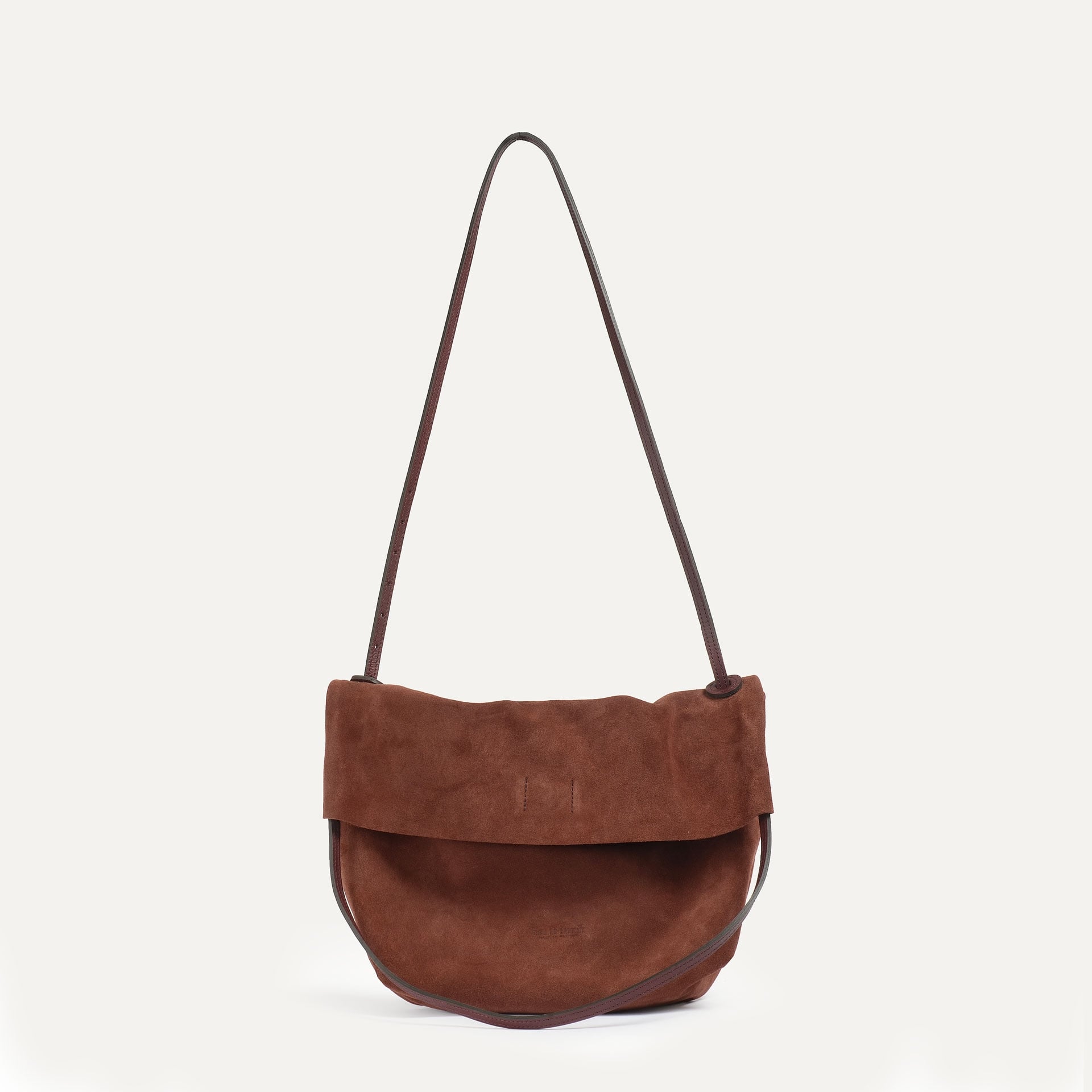 Multi way Mission Shoulder bag - Ruby Brown (image n°1)