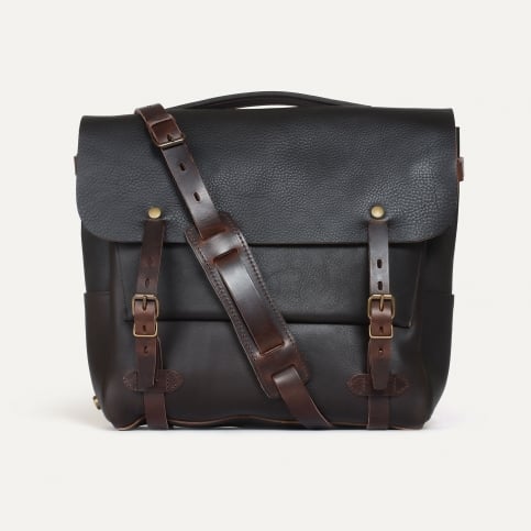 Eclair L Postman bag - Dark Brown
