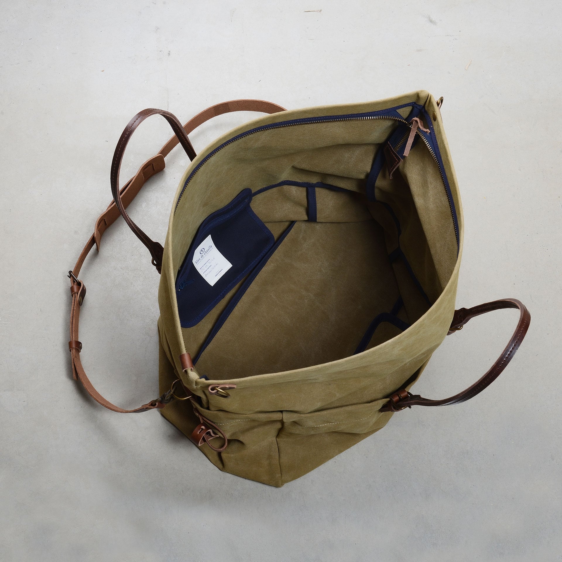 Cabine Travel bag - Khaki US stonewashed (image n°5)